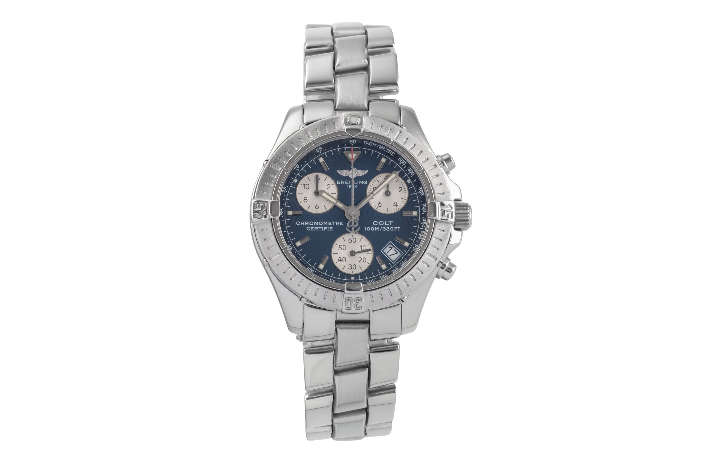Breitling Colt Chronograph  chronographe acier quartz montre pour hommes A73350-021  [2504303]