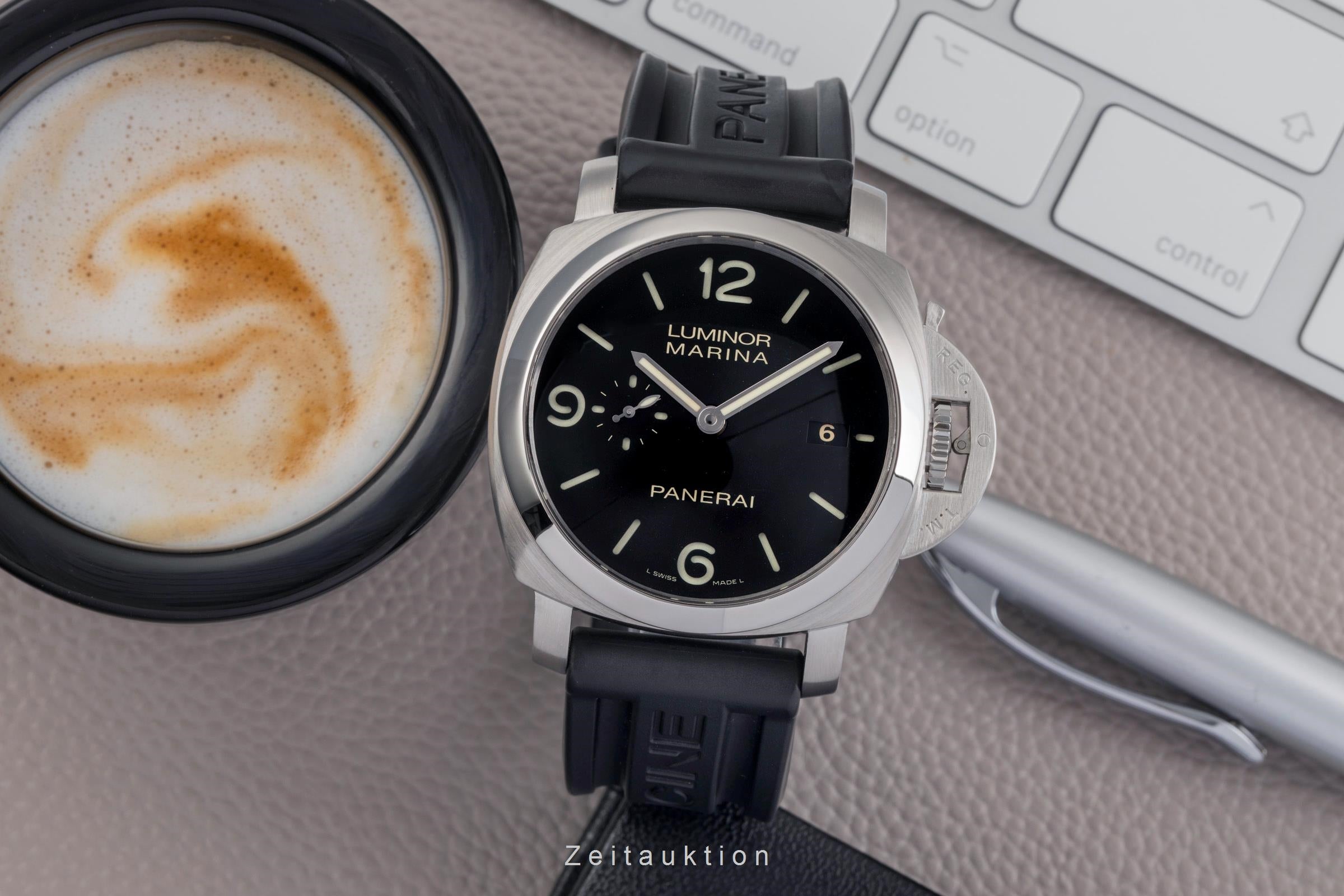 Panerai Luminor Marina acier automatique montre pour hommes PAM00328  [2504306]