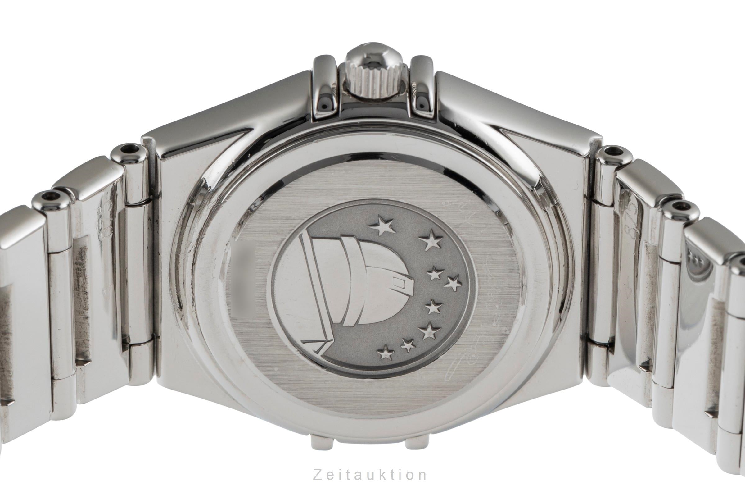 Omega Constellation Stahl Quarz MOP Diamonds Damen Ref. 1460.75.00 895.1243  [2504307]