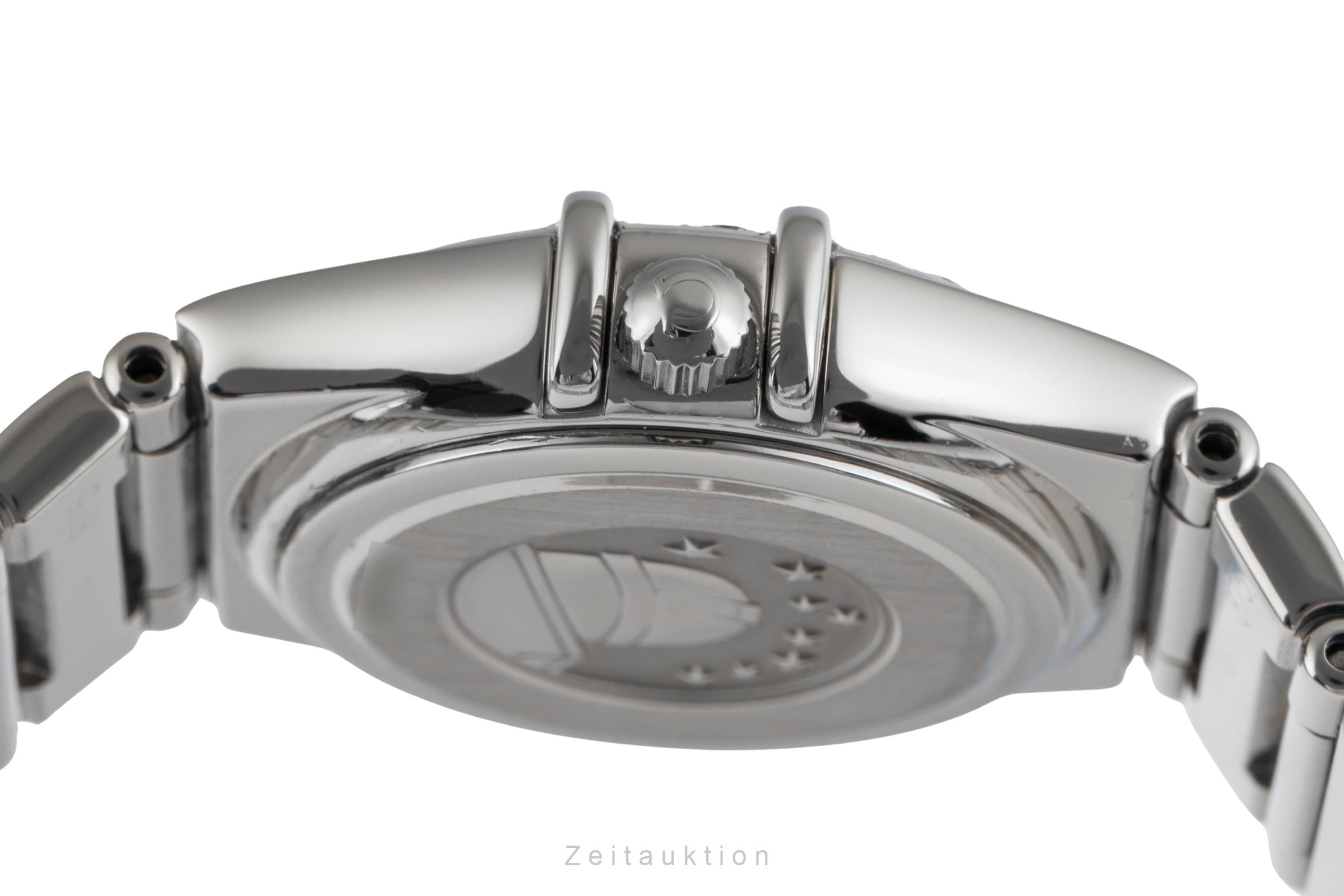 Omega Constellation Stahl Quarz MOP Diamonds Damen Ref. 1460.75.00 895.1243  [2504307]