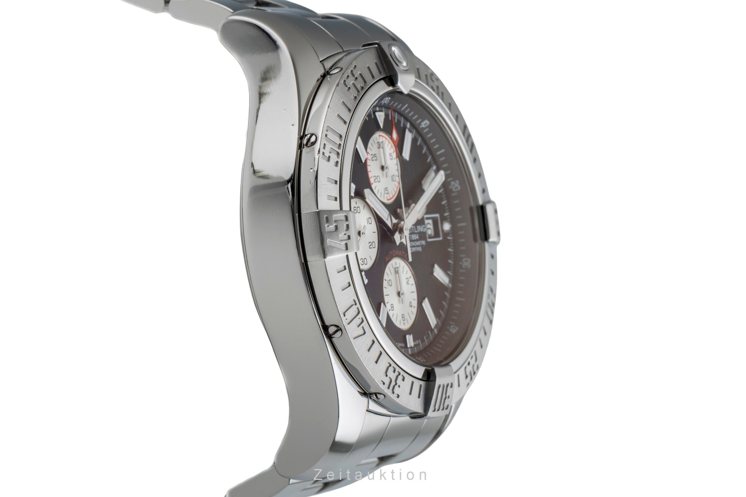 Breitling Super Avenger II chronographe acier automatique montre pour hommes A13371  [2504308]