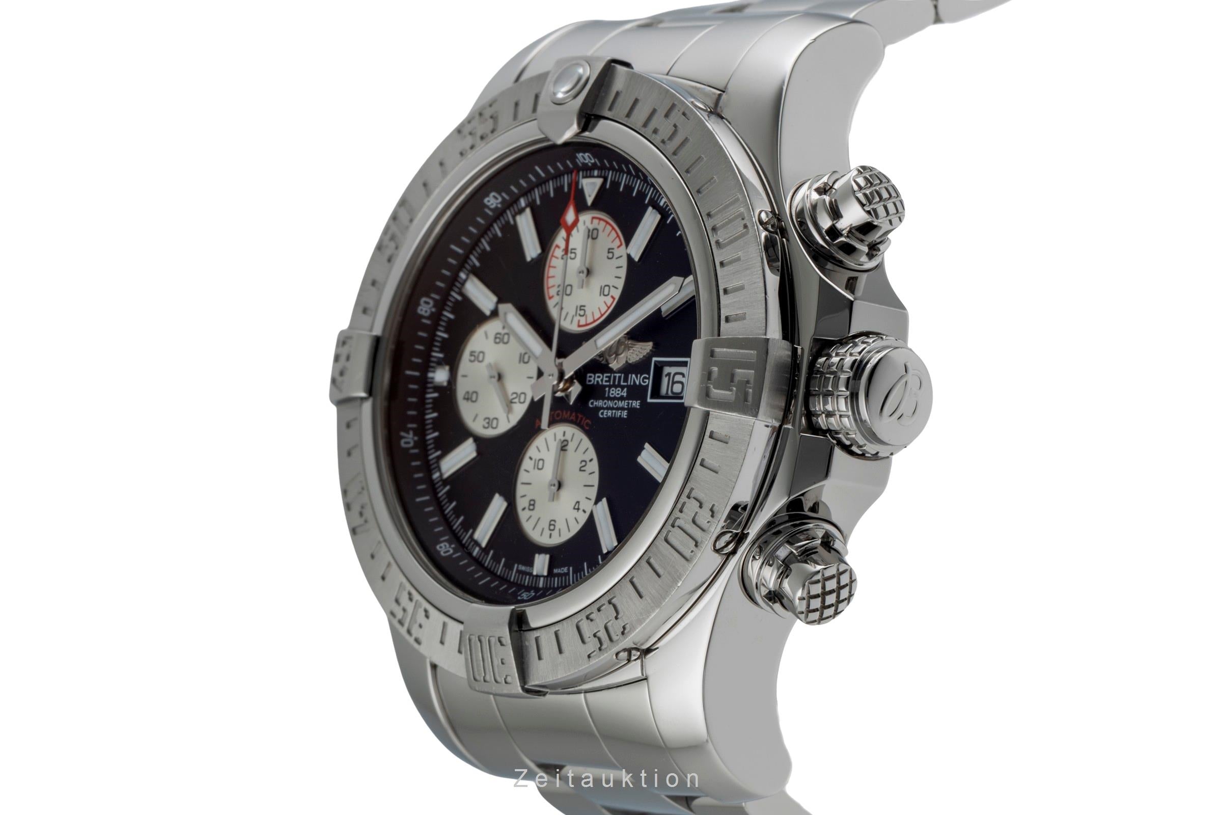 Breitling Super Avenger II chronographe acier automatique montre pour hommes A13371  [2504308]