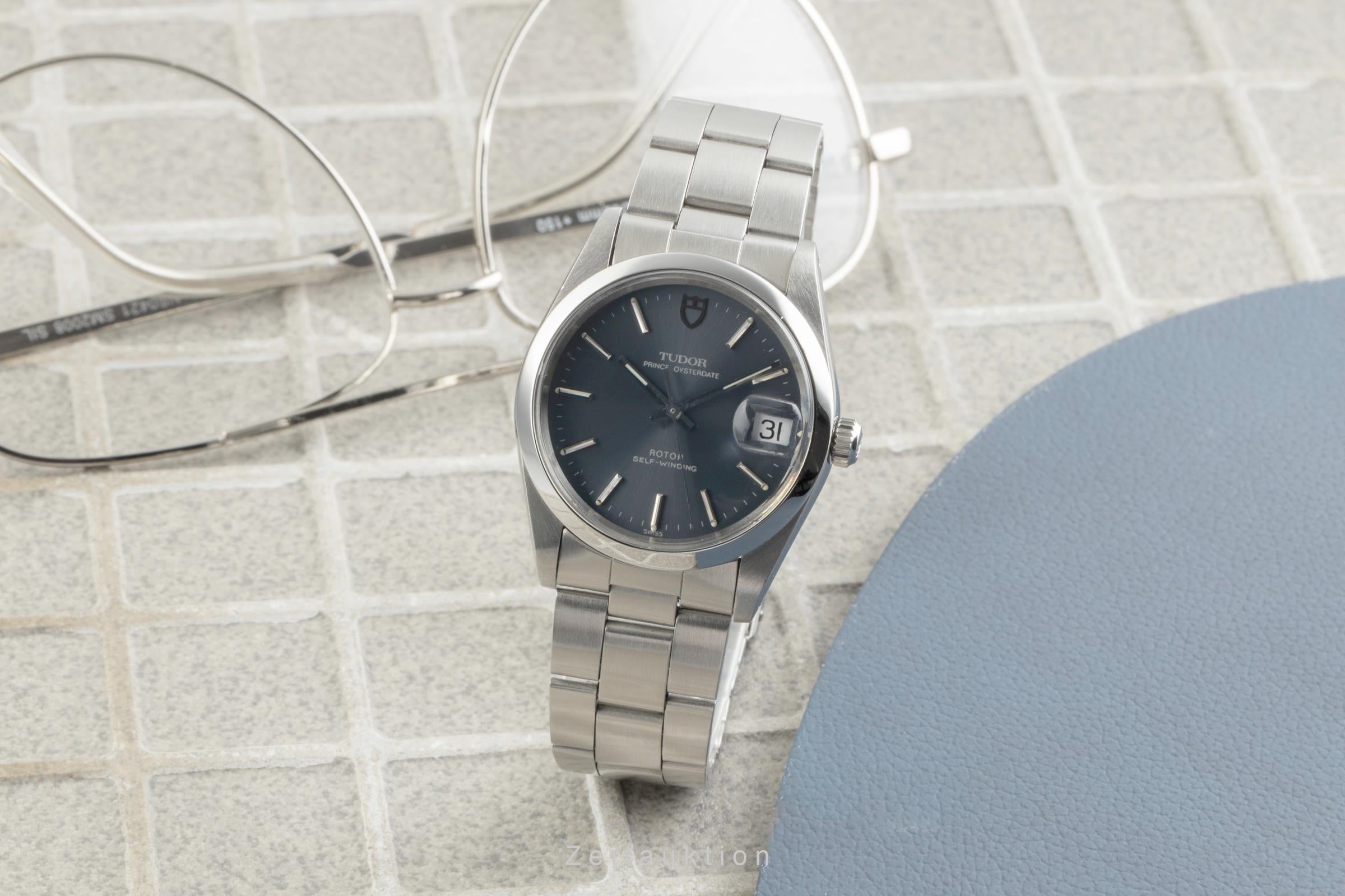 Tudor Prince Oysterdate steel automatic men's watch 74000N  [2504309]