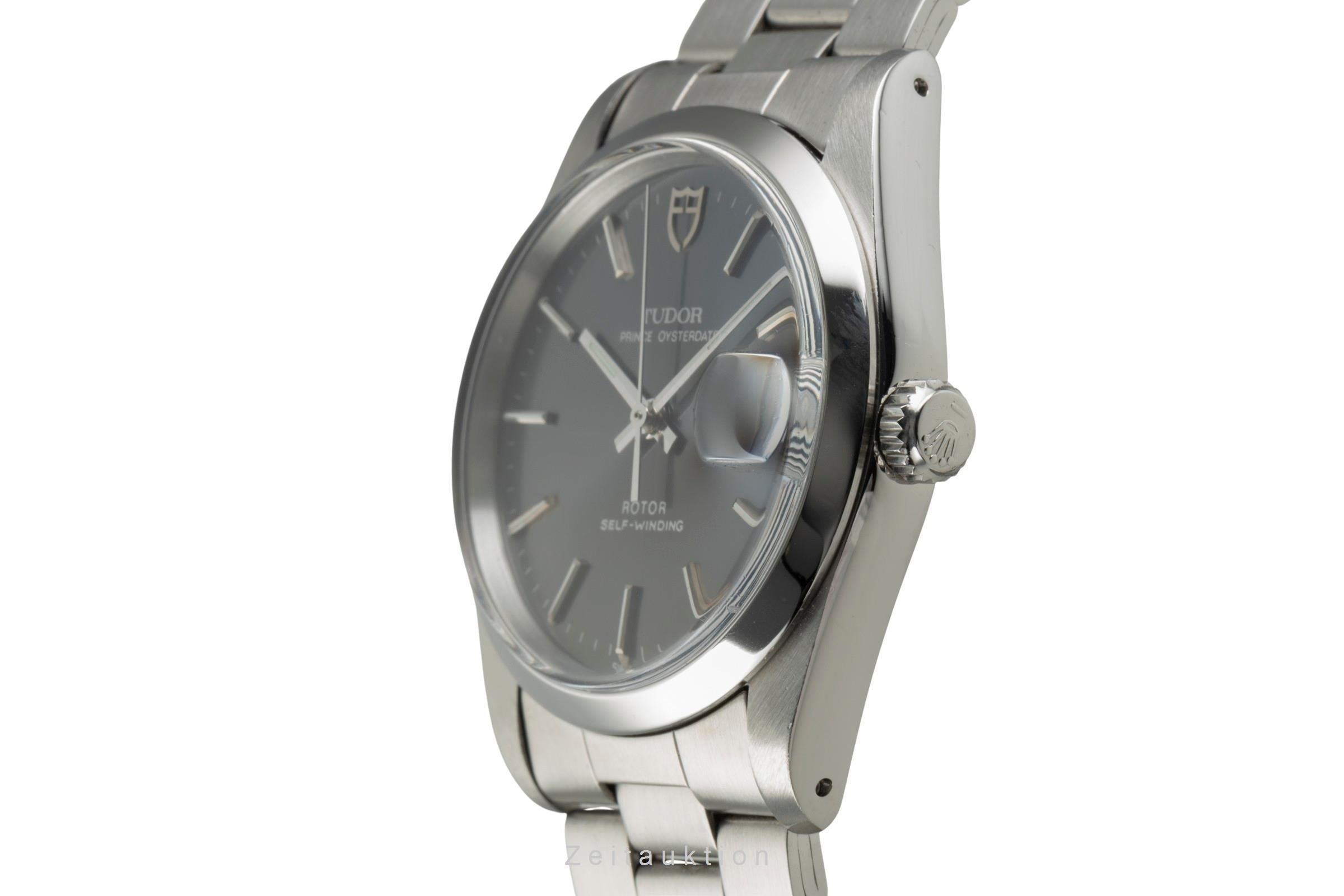 Tudor Prince Oysterdate steel automatic men's watch 74000N  [2504309]