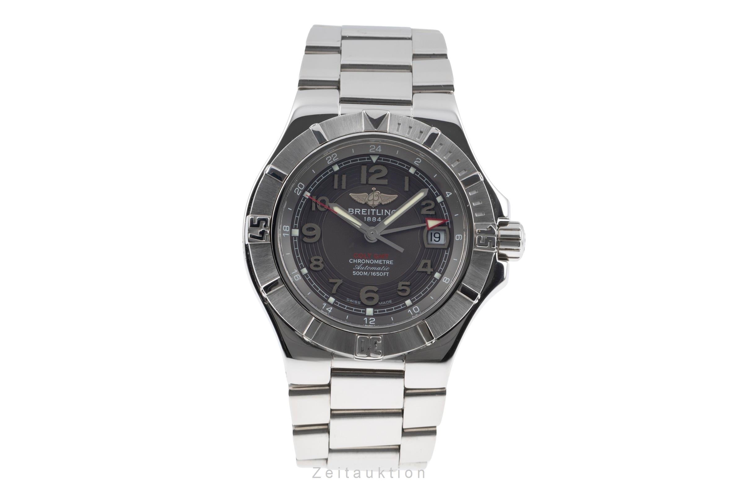 Breitling Colt GMT acier automatique montre pour hommes A32370  [2504310]