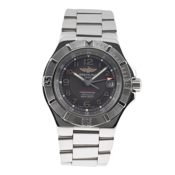 Breitling Colt GMT acier automatique montre pour hommes A32370  [2504310]