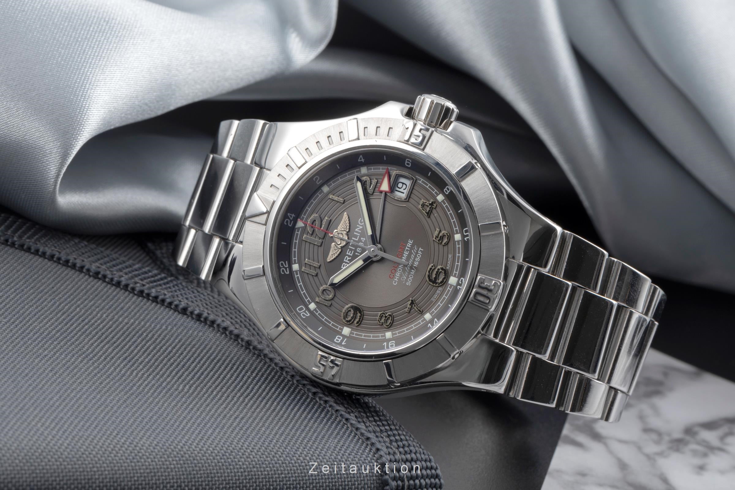 Breitling Colt GMT acier automatique montre pour hommes A32370  [2504310]