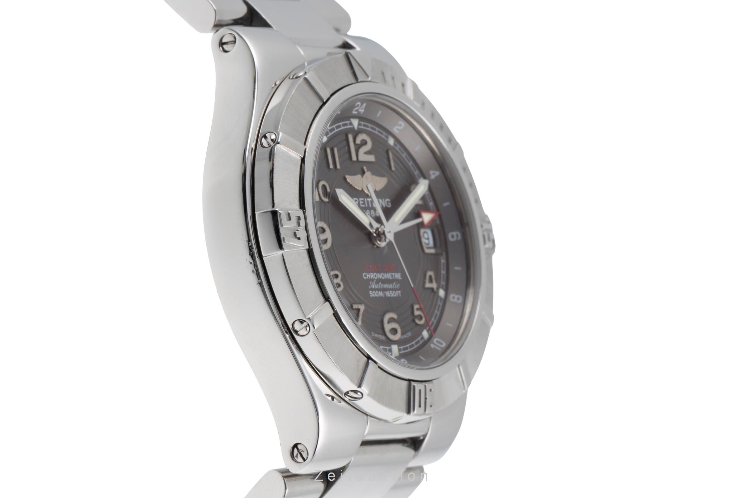 Breitling Colt GMT acier automatique montre pour hommes A32370  [2504310]