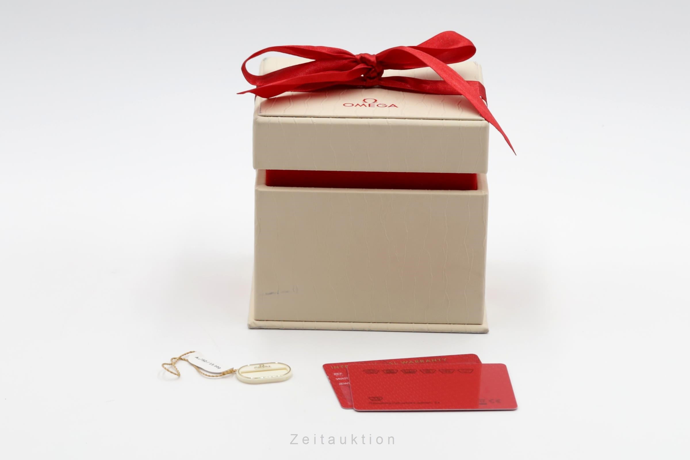 Omega Constellation Stahl / Gold Quarz Damenuhr Ref 131.20.28.60.05.002 B&P 2022 [2504311]