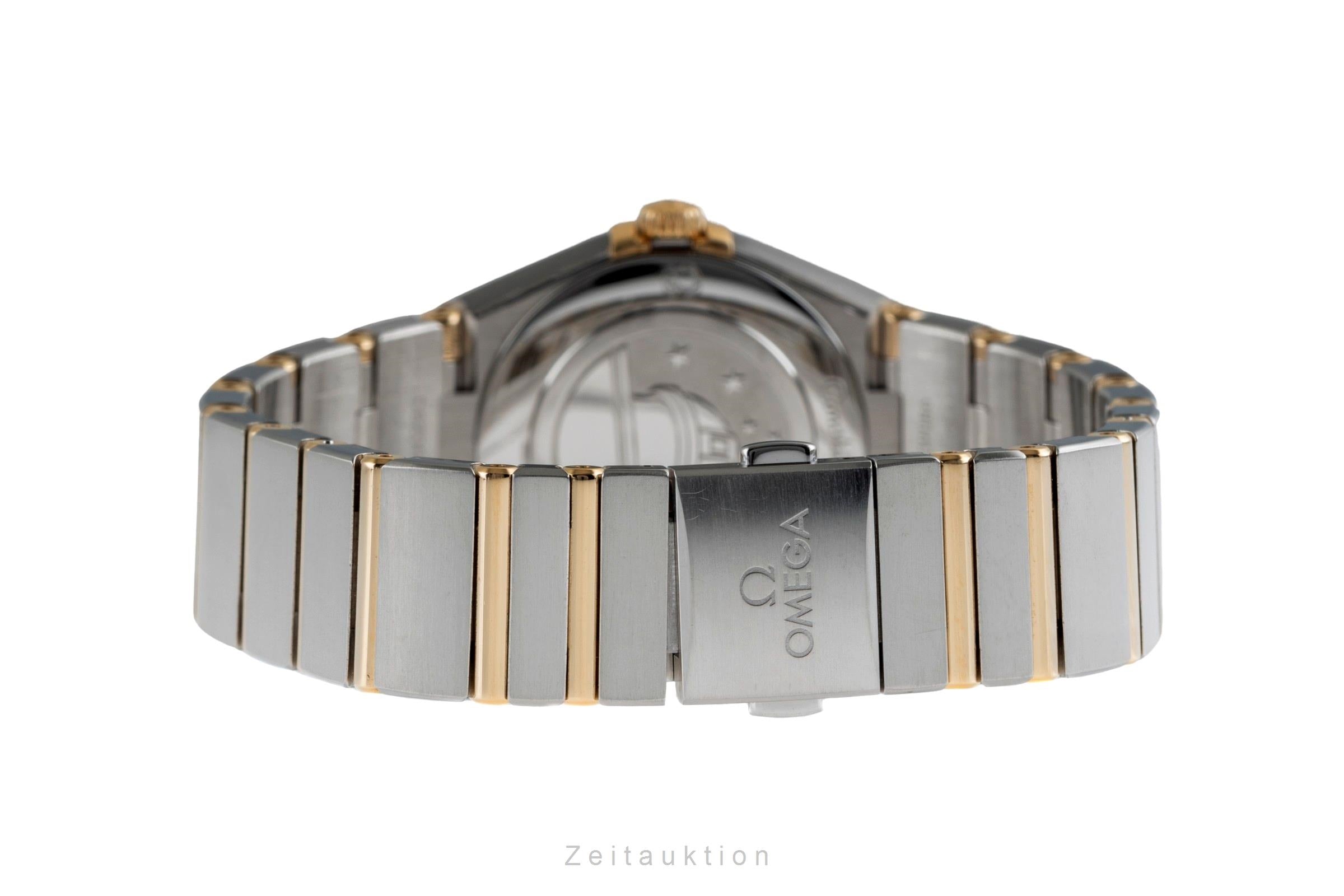 Omega Constellation Stahl / Gold Quarz Damenuhr Ref 131.20.28.60.05.002 B&P 2022 [2504311]