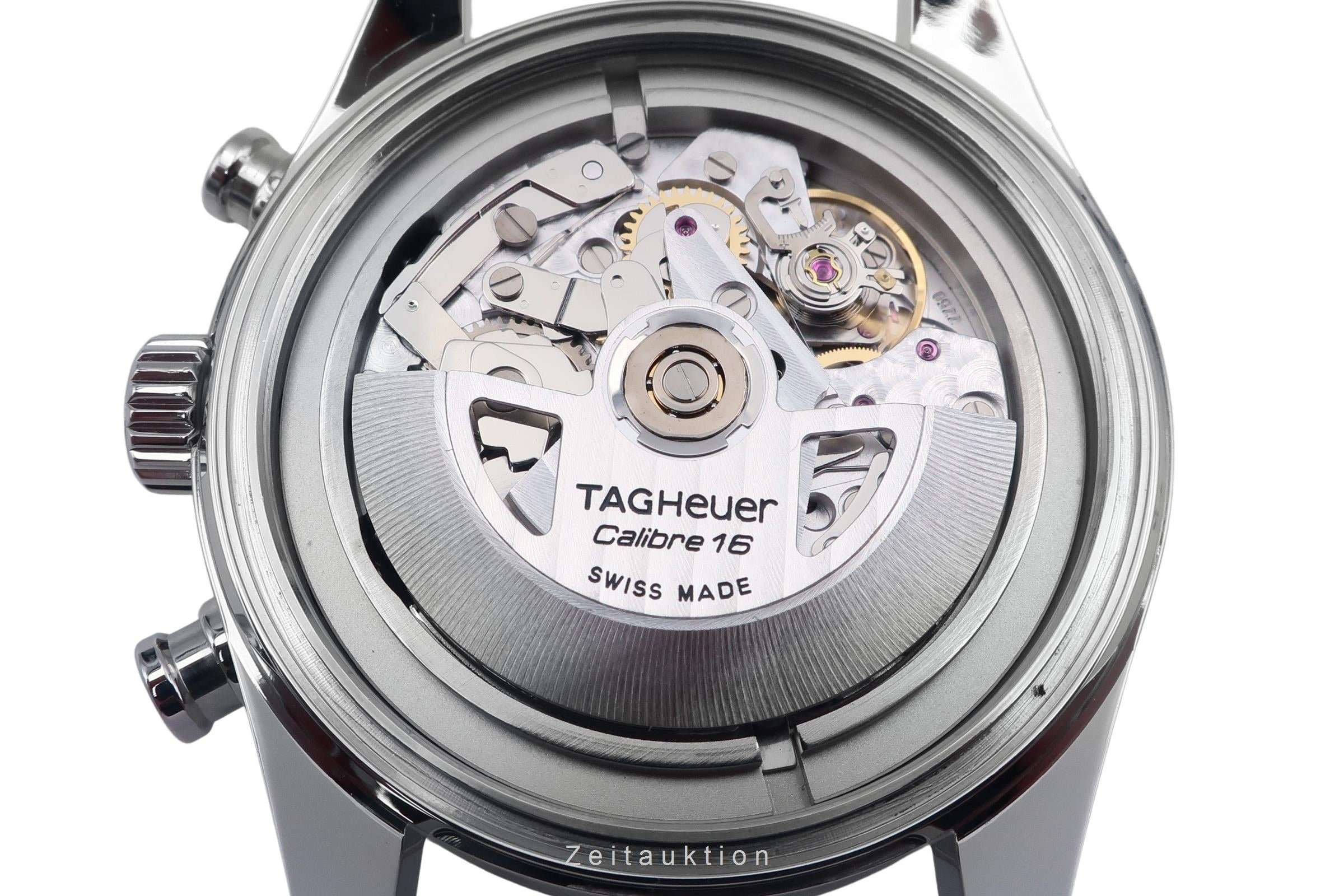 Tag Heuer Carrera Chronograph Stahl Automatik Herrenuhr Ref. CV2A1AB.FC6379  [2504314]