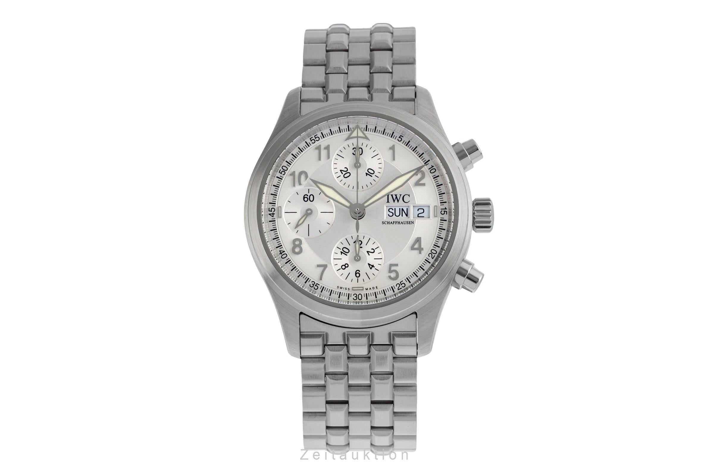 IWC Fliegerchronograph chronograph steel automatic Kal. C.79320