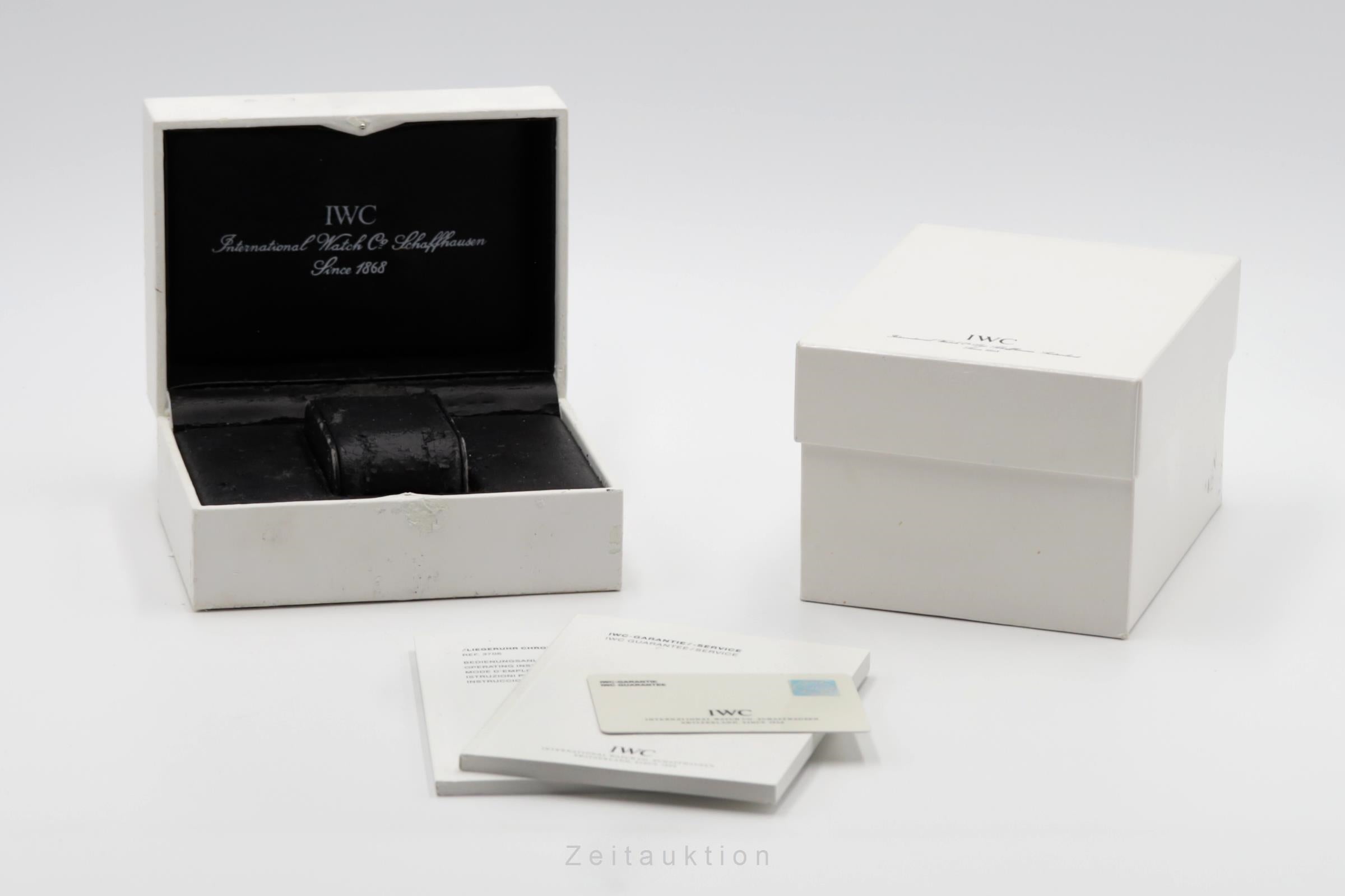 IWC Fliegerchronograph cronografo acciaio automatismo orologio da uomo IW370628 LP: 8600EUR  [2504316]