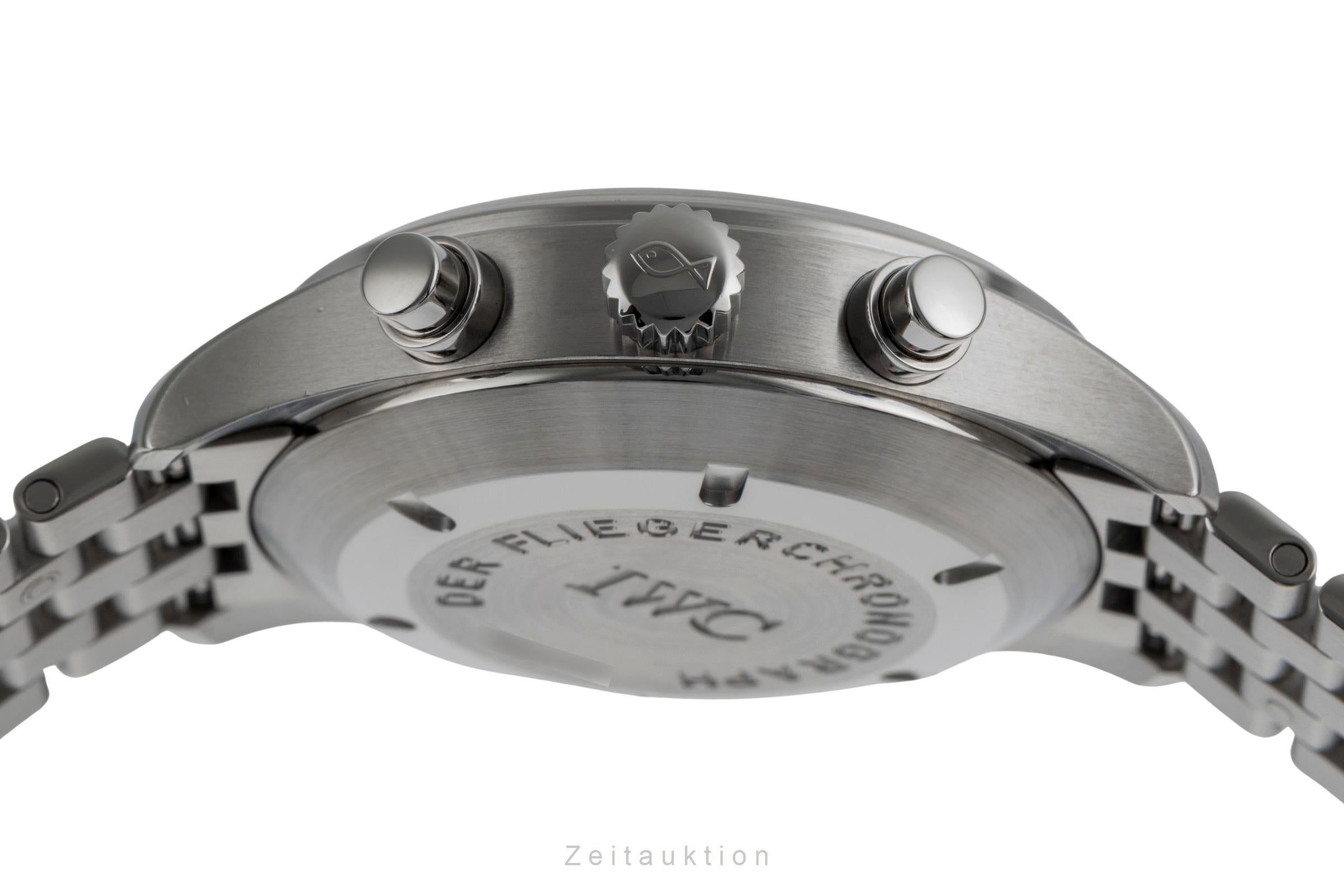 IWC Fliegerchronograph cronografo acciaio automatismo orologio da uomo IW370628 LP: 8600EUR  [2504316]
