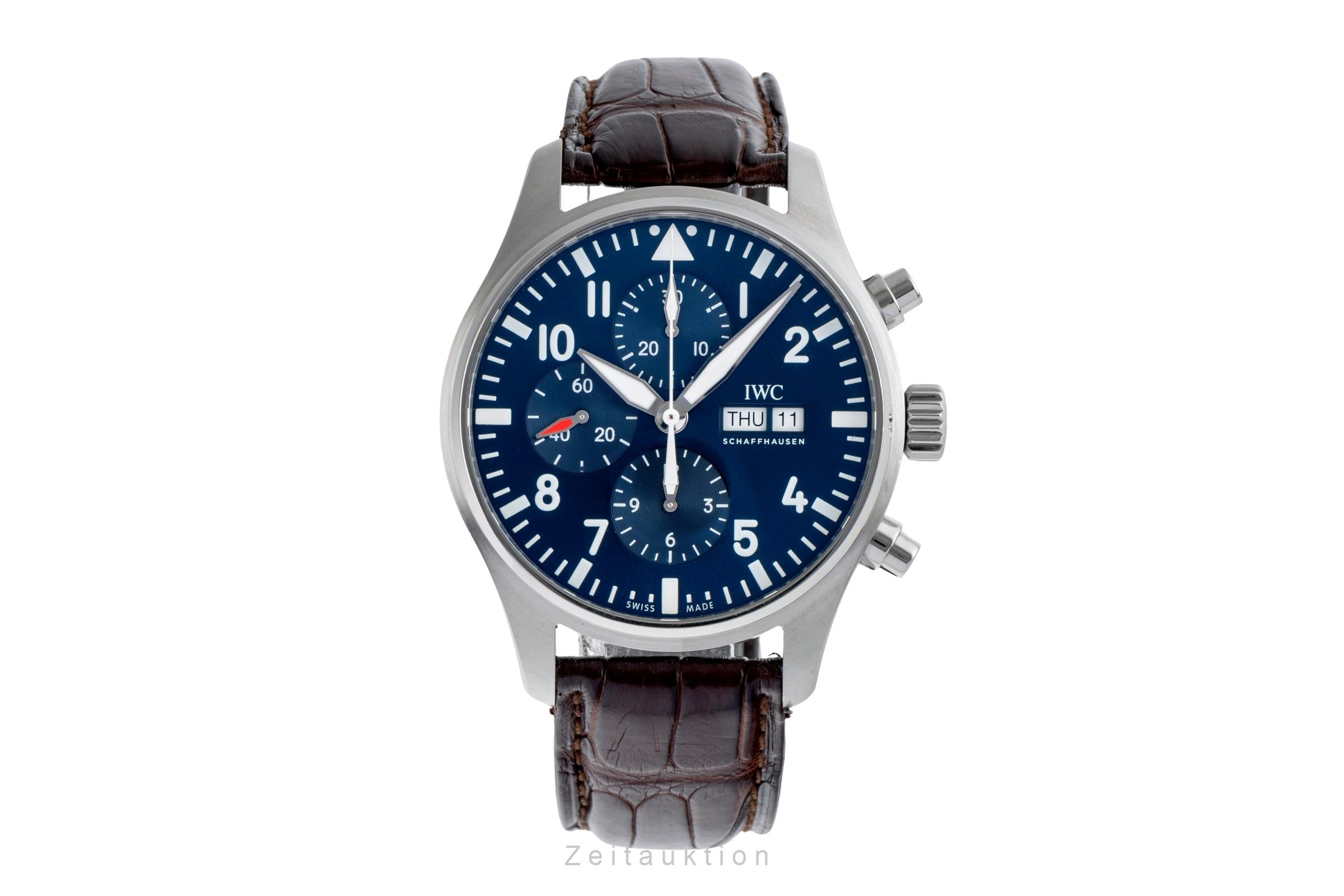 IWC Fliegerchronograph chronograph steel automatic men's watch IW377714  [2504318]
