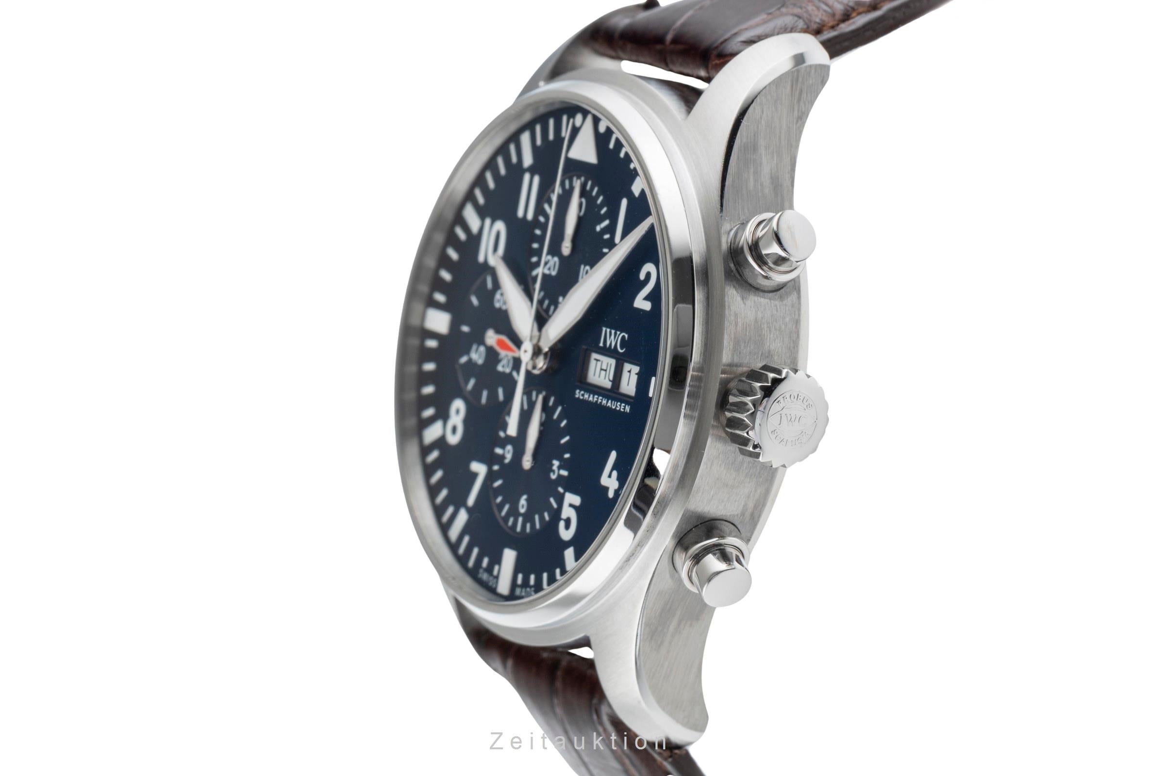 IWC Fliegerchronograph chronograph steel automatic men's watch IW377714  [2504318]