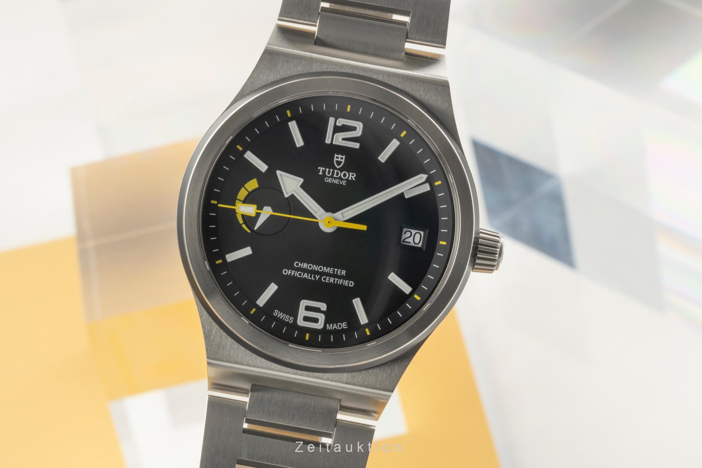 Tudor North Flag  steel automatic men's watch 91210N  [2504319]