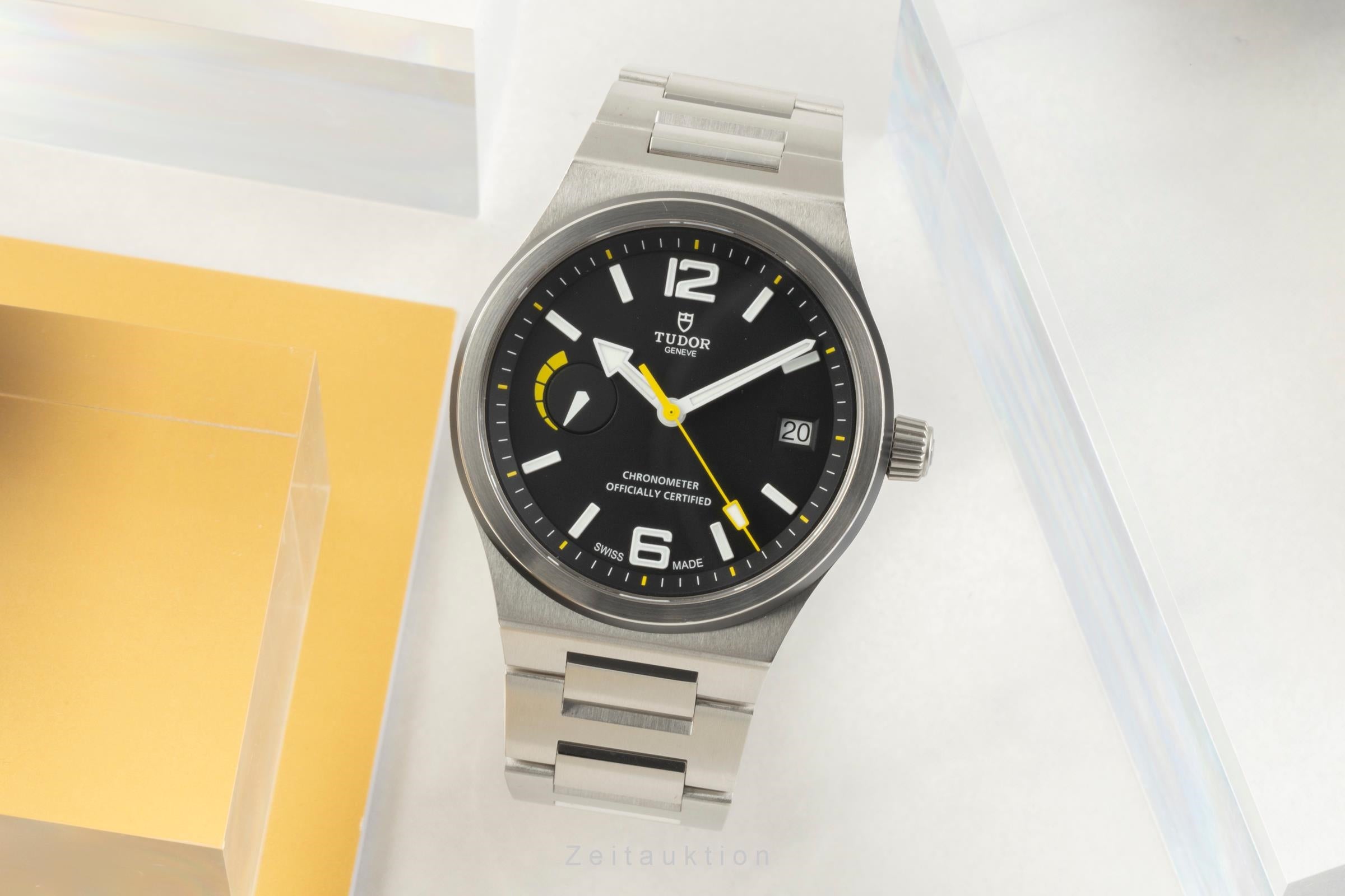 Tudor North Flag  steel automatic men's watch 91210N  [2504319]