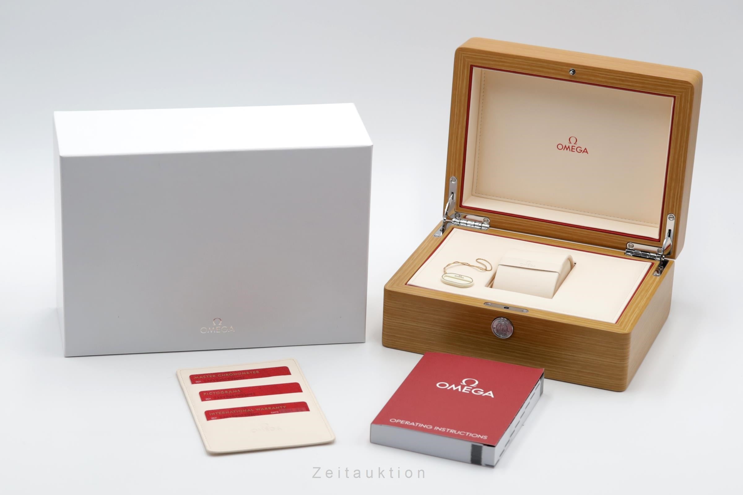 Omega Railmaster argent automatique montre pour hommes 220.10.40.20.01.001 LP: 5400EUR  [2504320]