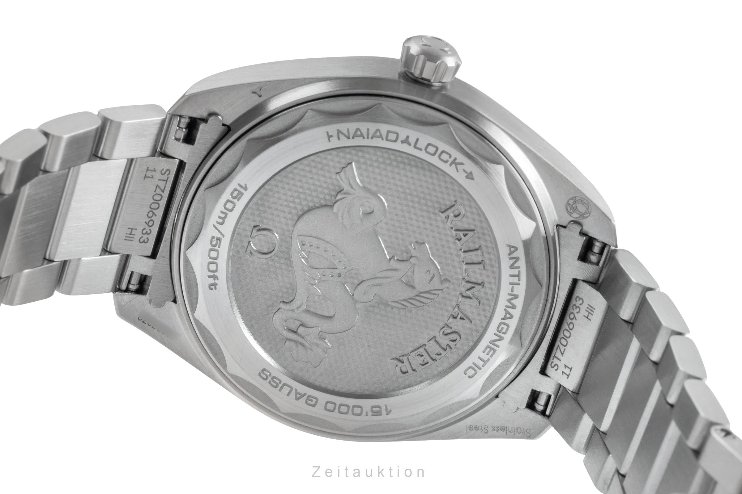 Omega Railmaster argent automatique montre pour hommes 220.10.40.20.01.001 LP: 5400EUR  [2504320]