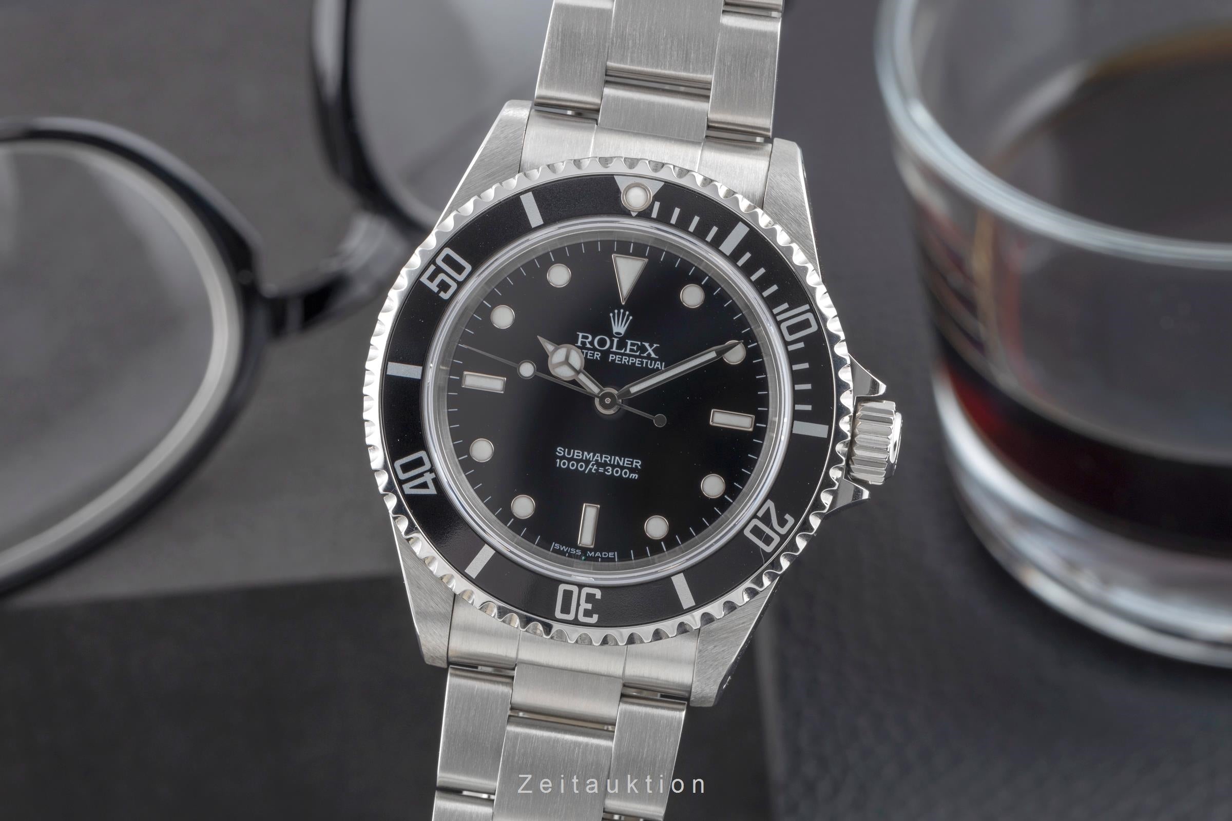 Rolex Submariner acier automatique montre pour hommes 14060M  [2504321]