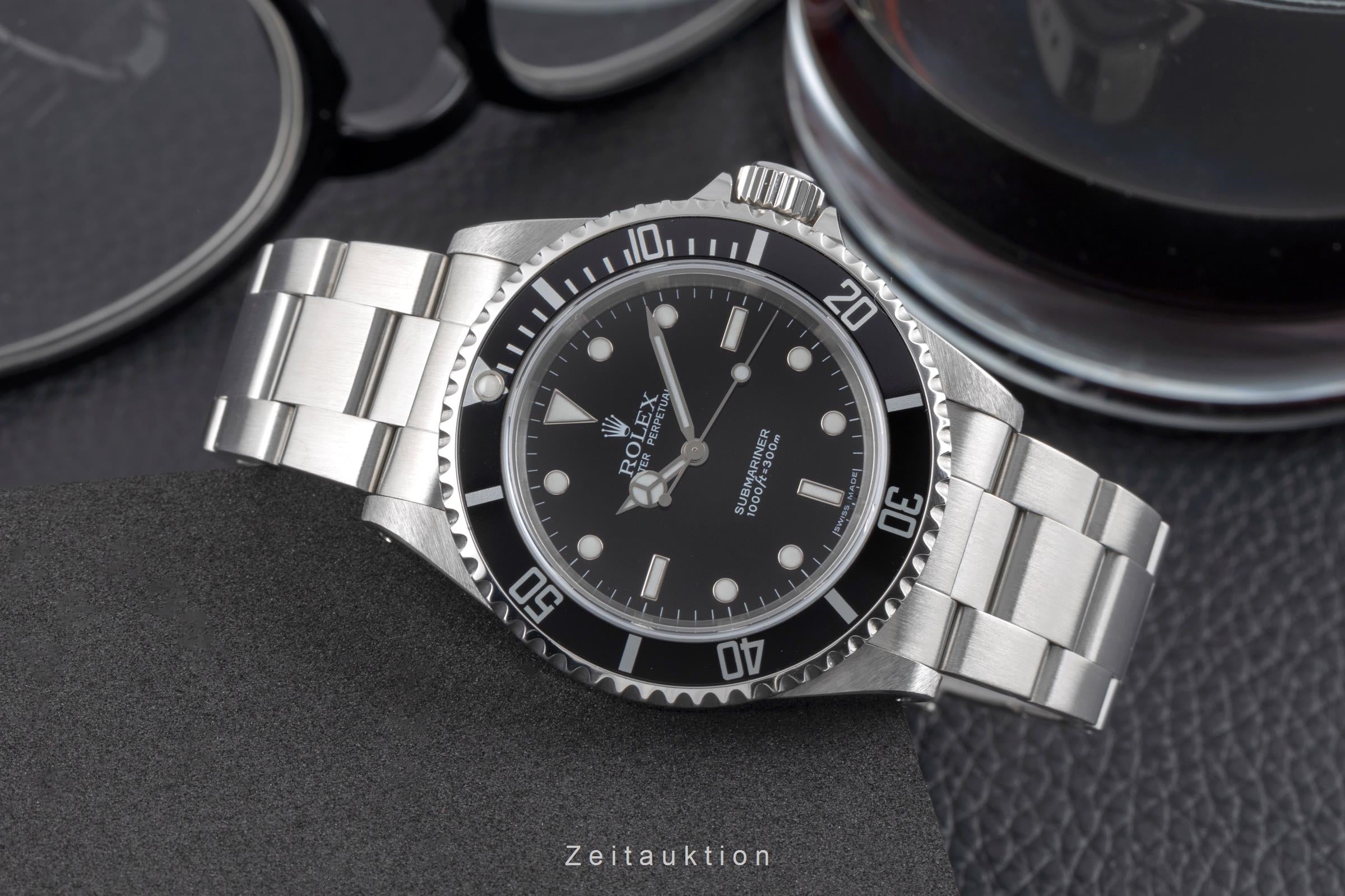 Rolex Submariner acier automatique montre pour hommes 14060M  [2504321]
