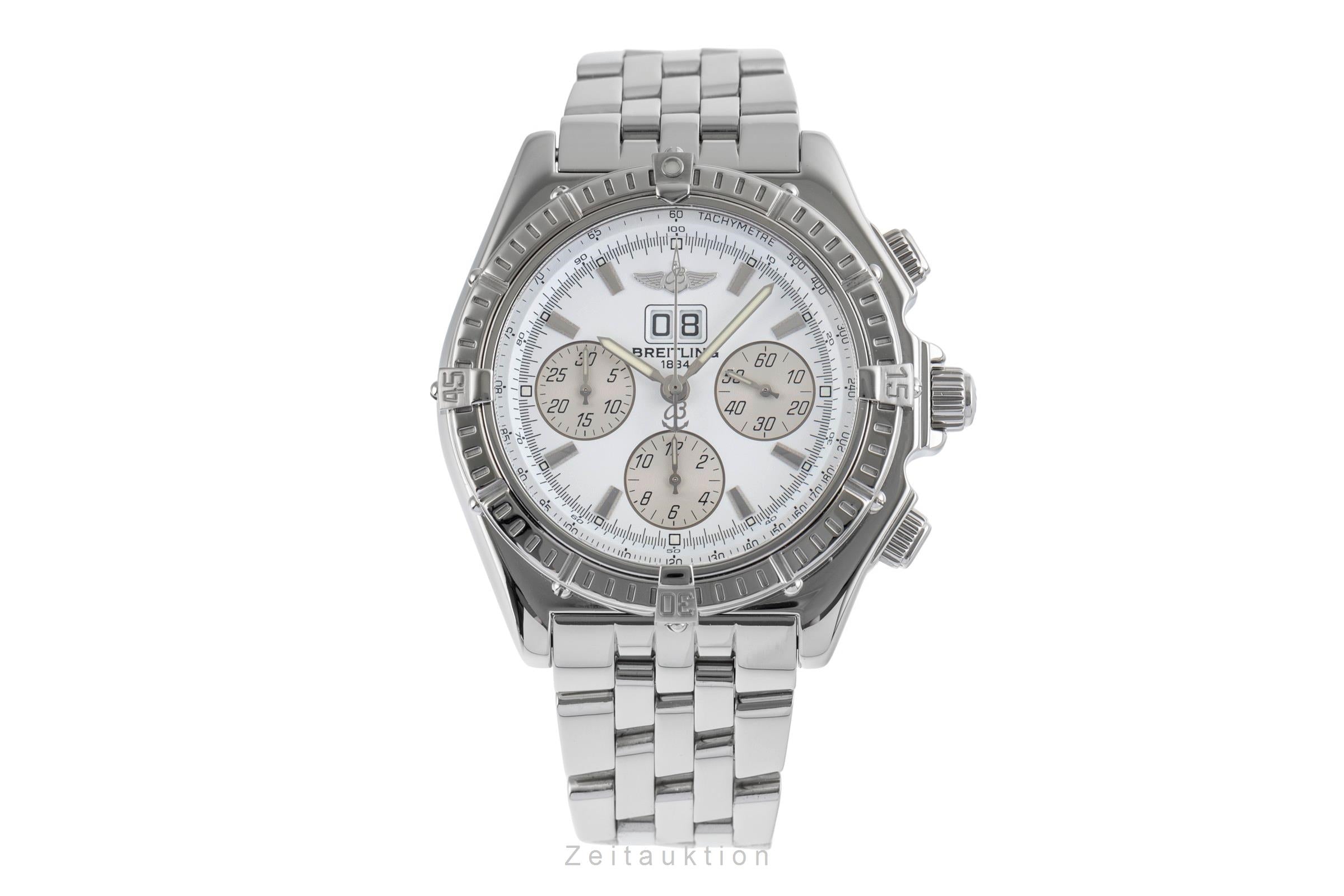 Breitling Crosswind Chronograph Automatik Big Date Edelstahl Ref. A44355 Box [2504322]