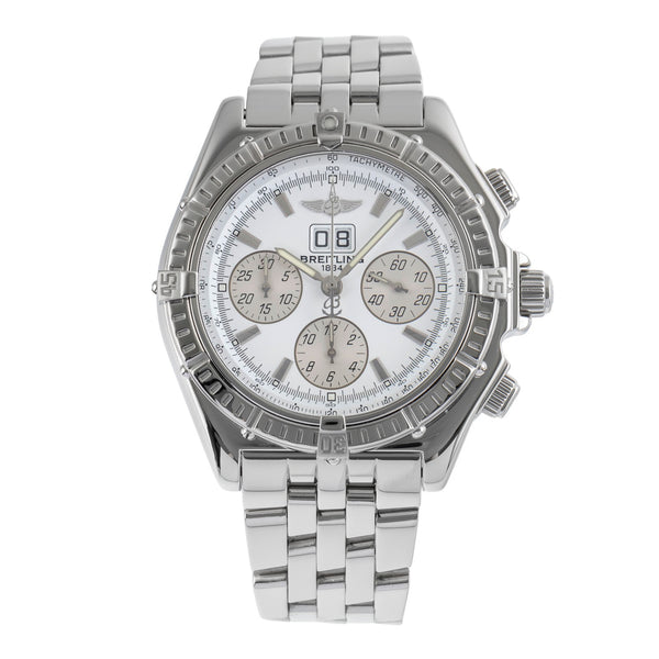 Breitling Crosswind Chronograph Automatik Big Date Edelstahl Ref. A44355 Box [2504322]