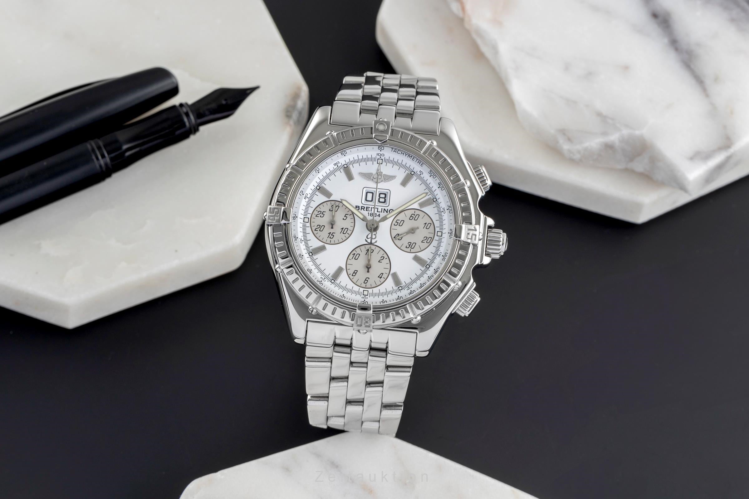 Breitling Crosswind chronograph steel automatic Kal. B44 Ref