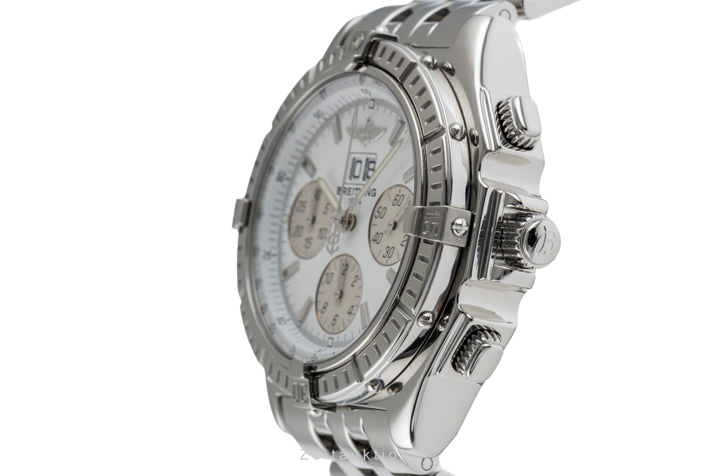 Breitling Crosswind Chronograph Automatik Big Date Edelstahl Ref. A44355 Box [2504322]
