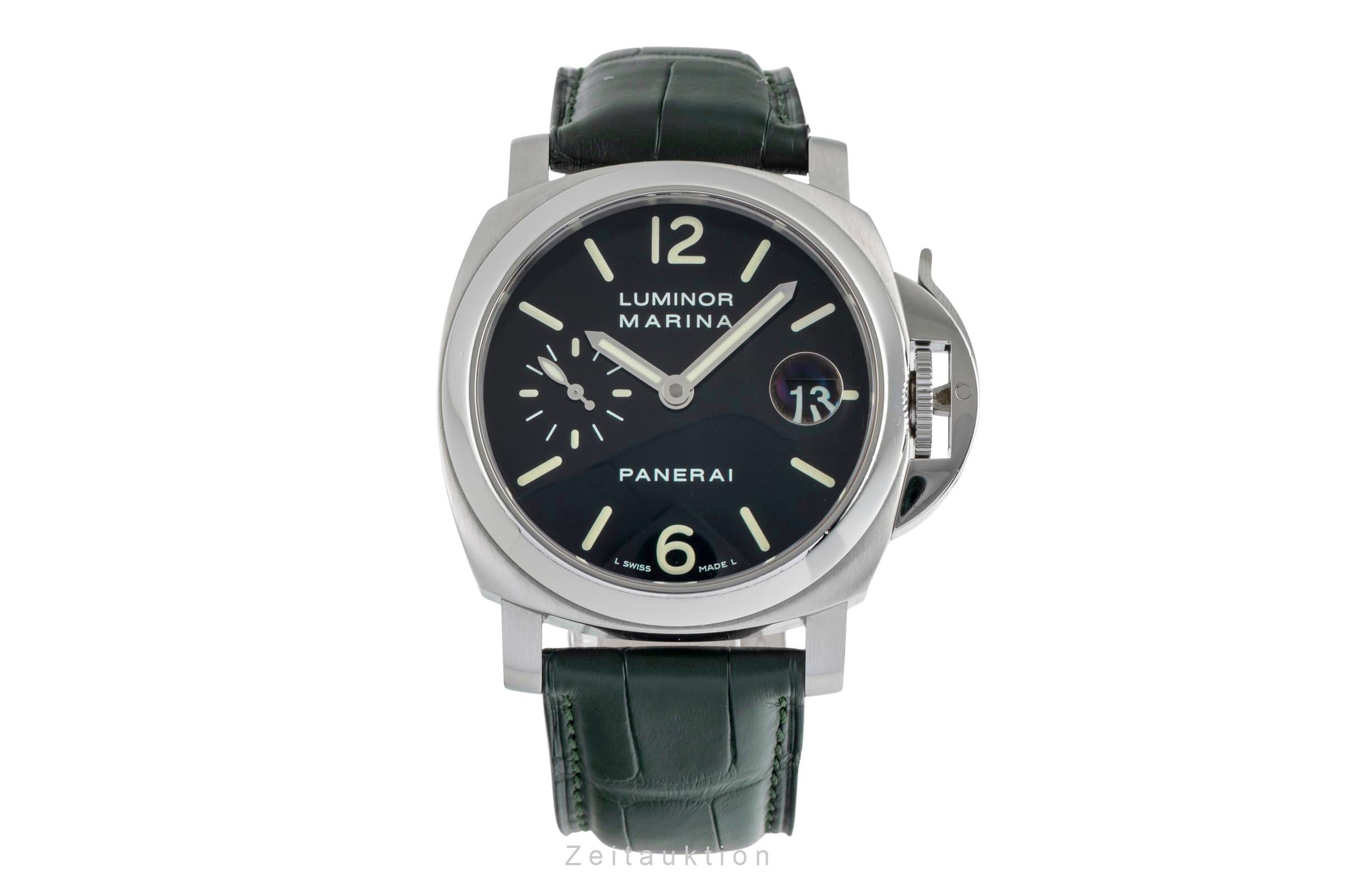 Panerai Luminor Marina acier automatique montre pour hommes PAM00048  [2504323]