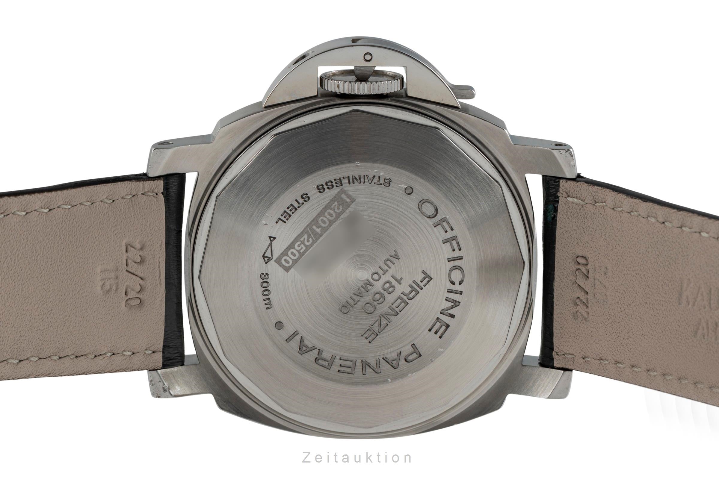 Panerai Luminor Marina acier automatique montre pour hommes PAM00048  [2504323]