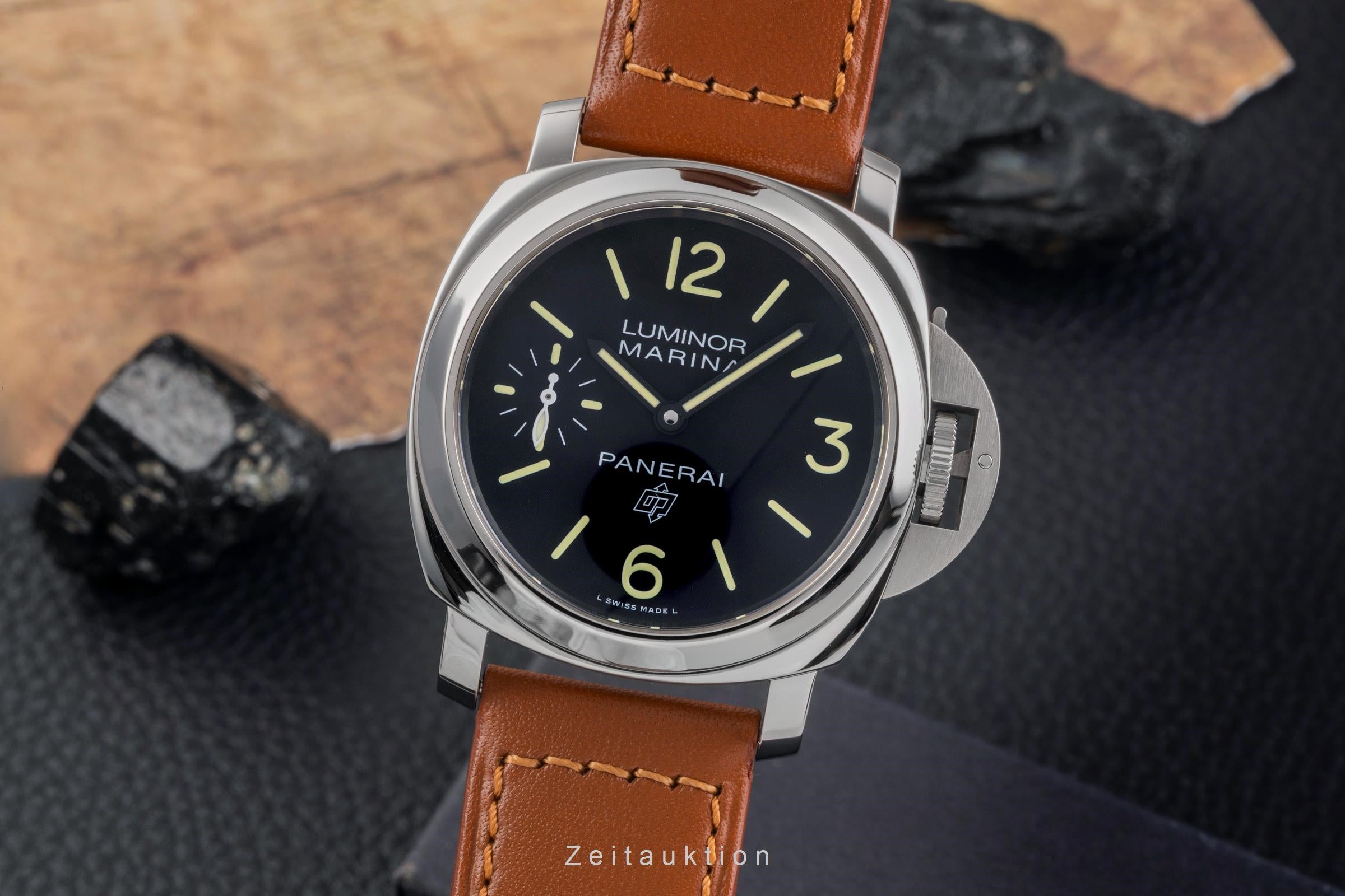 Panerai Luminor Marina steel manual winding Kal. P.6000 Ref