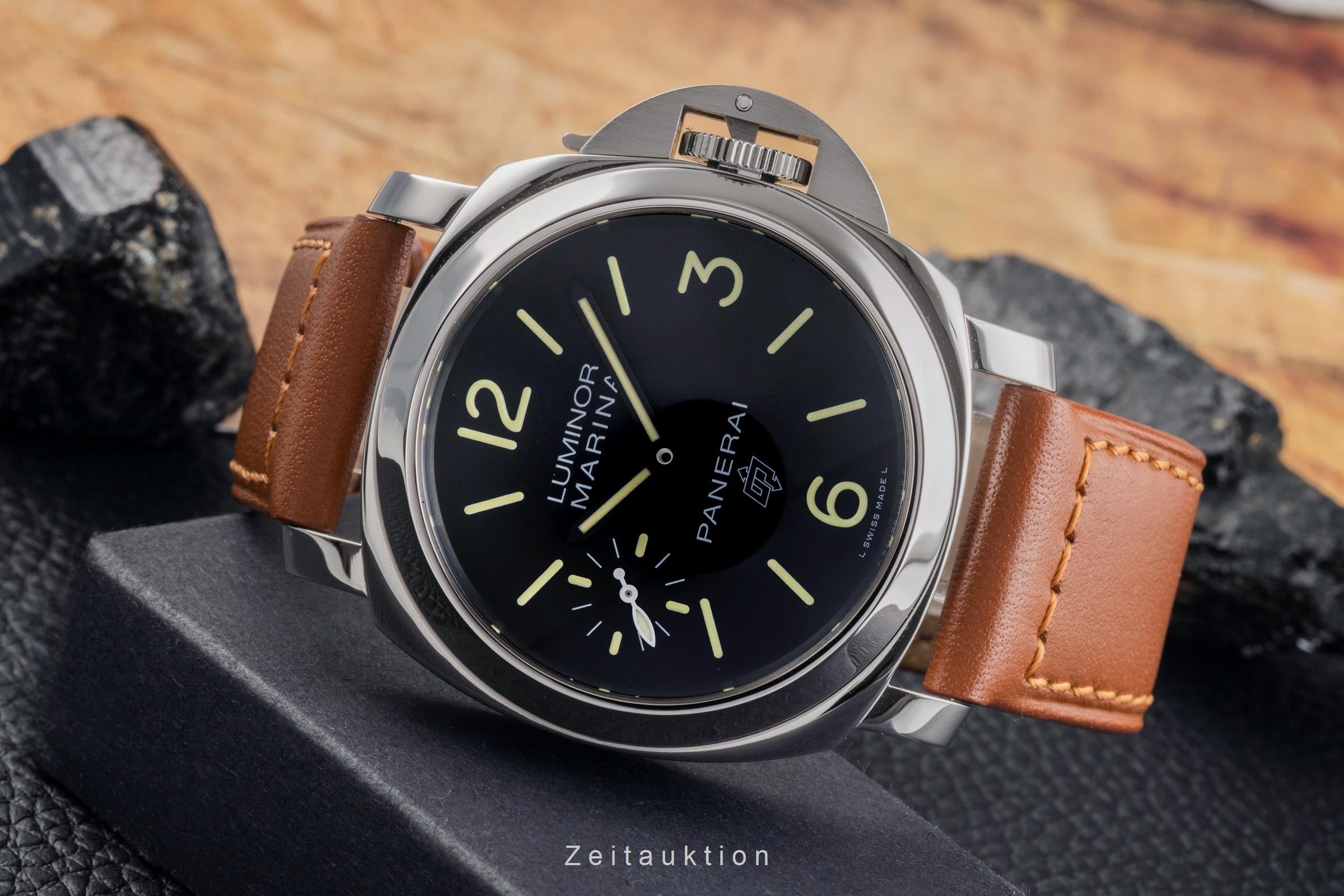 Panerai Luminor Marina Stahl Handaufzug Herrenuhr Ref. PAM00776  [2504324]