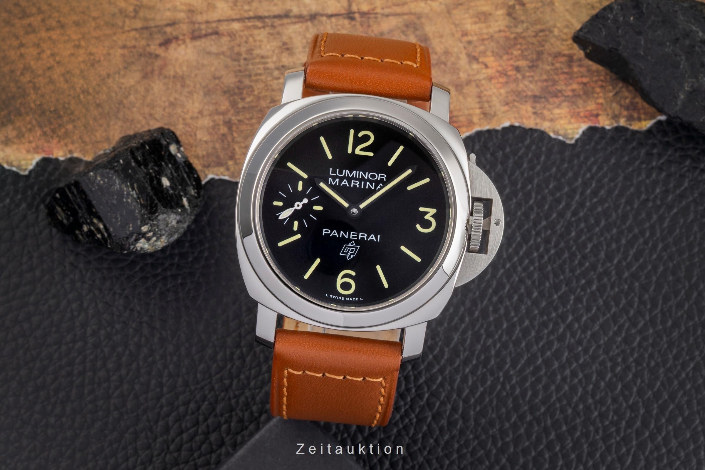 Panerai Luminor Marina Stahl Handaufzug Herrenuhr Ref. PAM00776  [2504324]