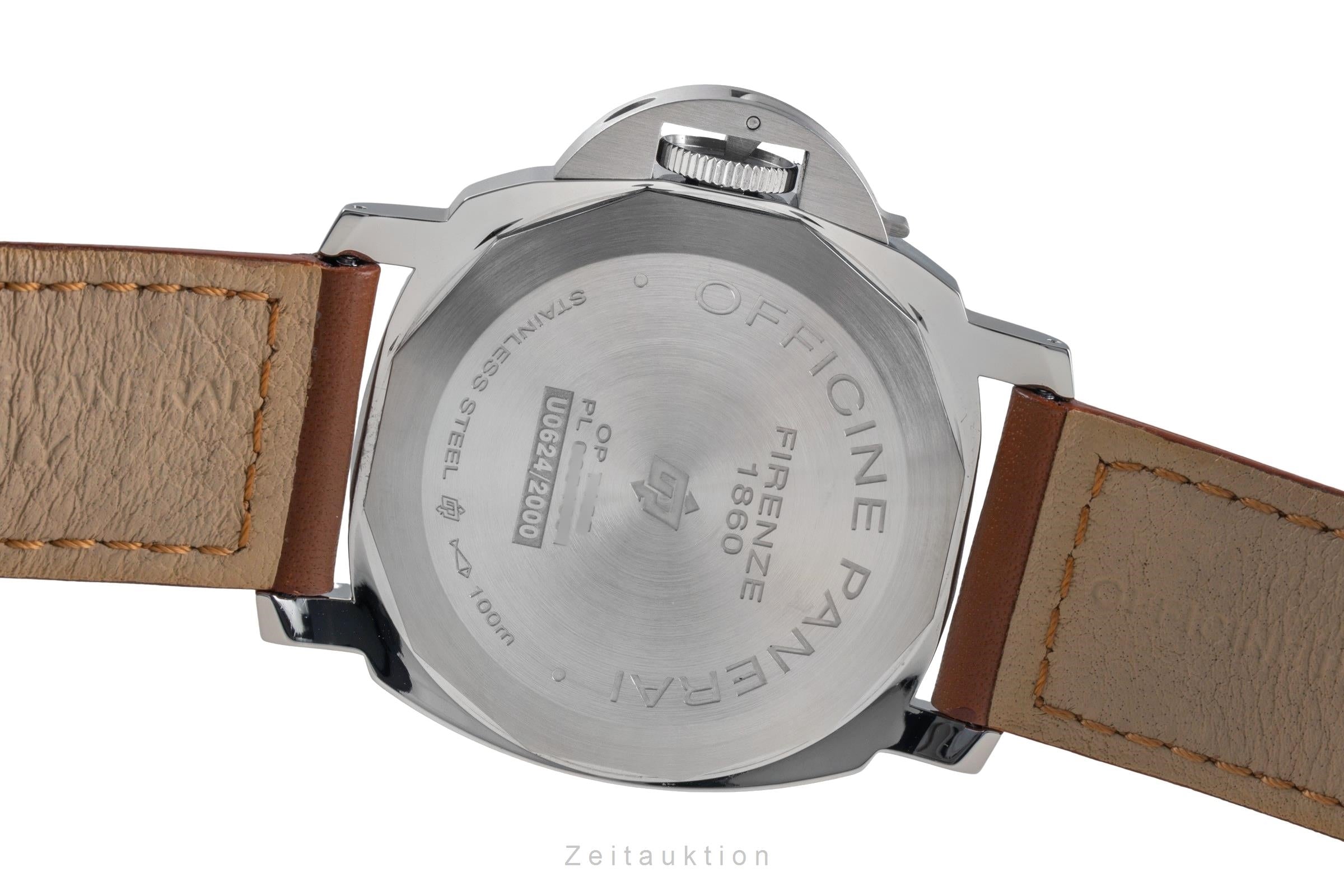 Panerai Luminor Marina Stahl Handaufzug Herrenuhr Ref. PAM00776  [2504324]