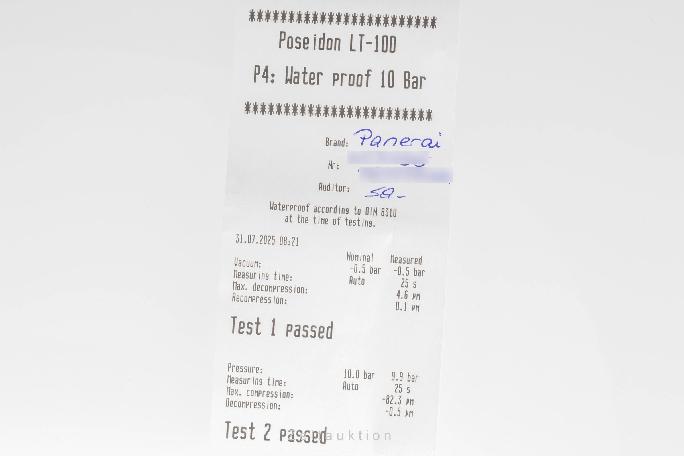 Panerai Luminor Marina Stahl Handaufzug Herrenuhr Ref. PAM00776  [2504324]