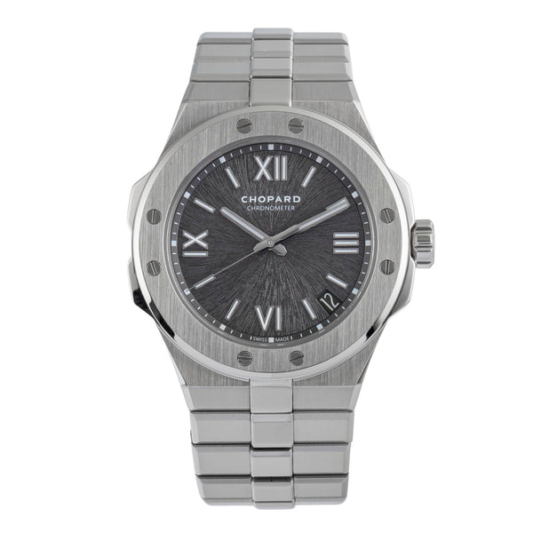 Chopard Alpine Eagle steel automatic men's watch 298600-3002 LP: 15900EUR  [2504325]