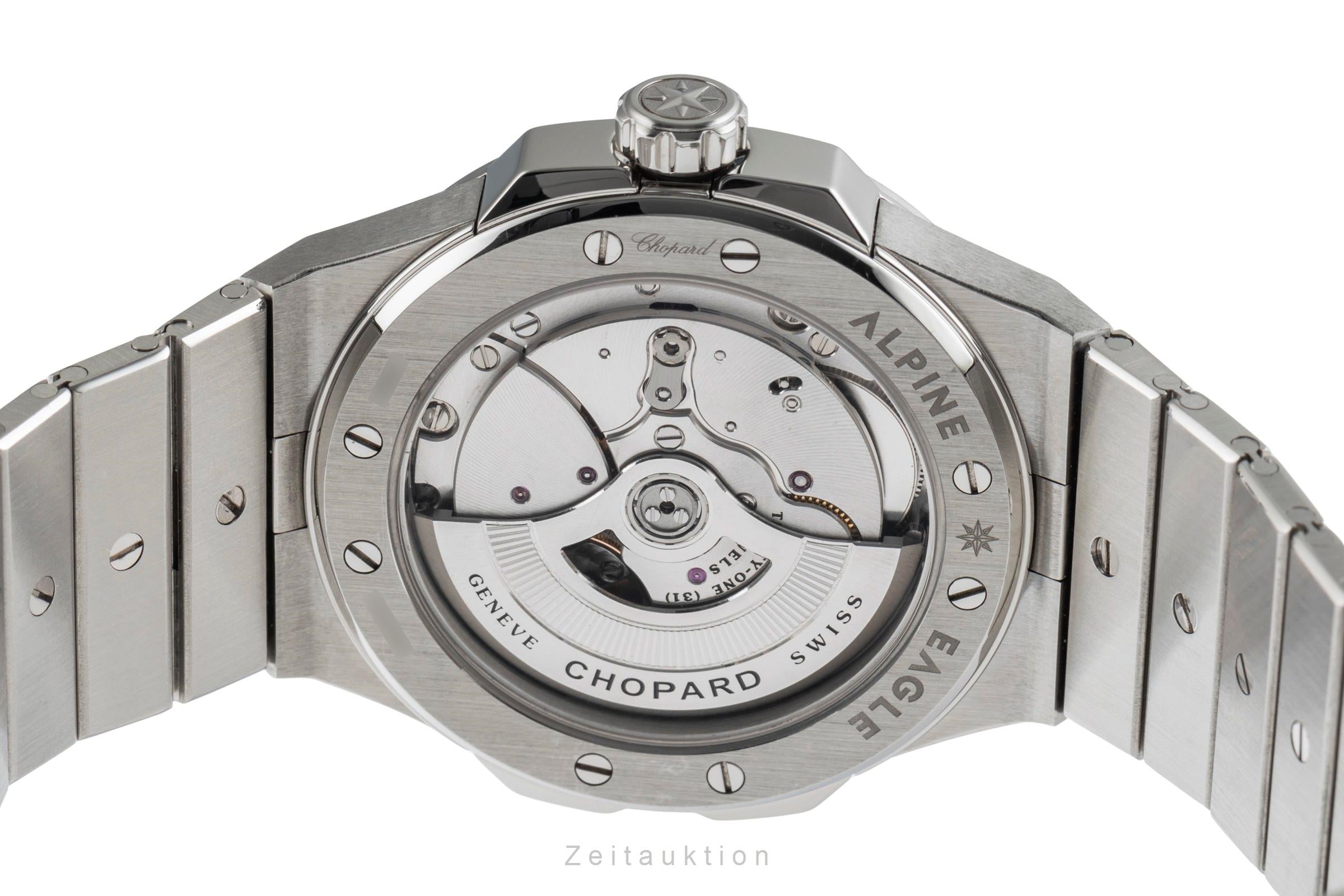 Chopard Alpine Eagle steel automatic men's watch 298600-3002 LP: 15900EUR  [2504325]