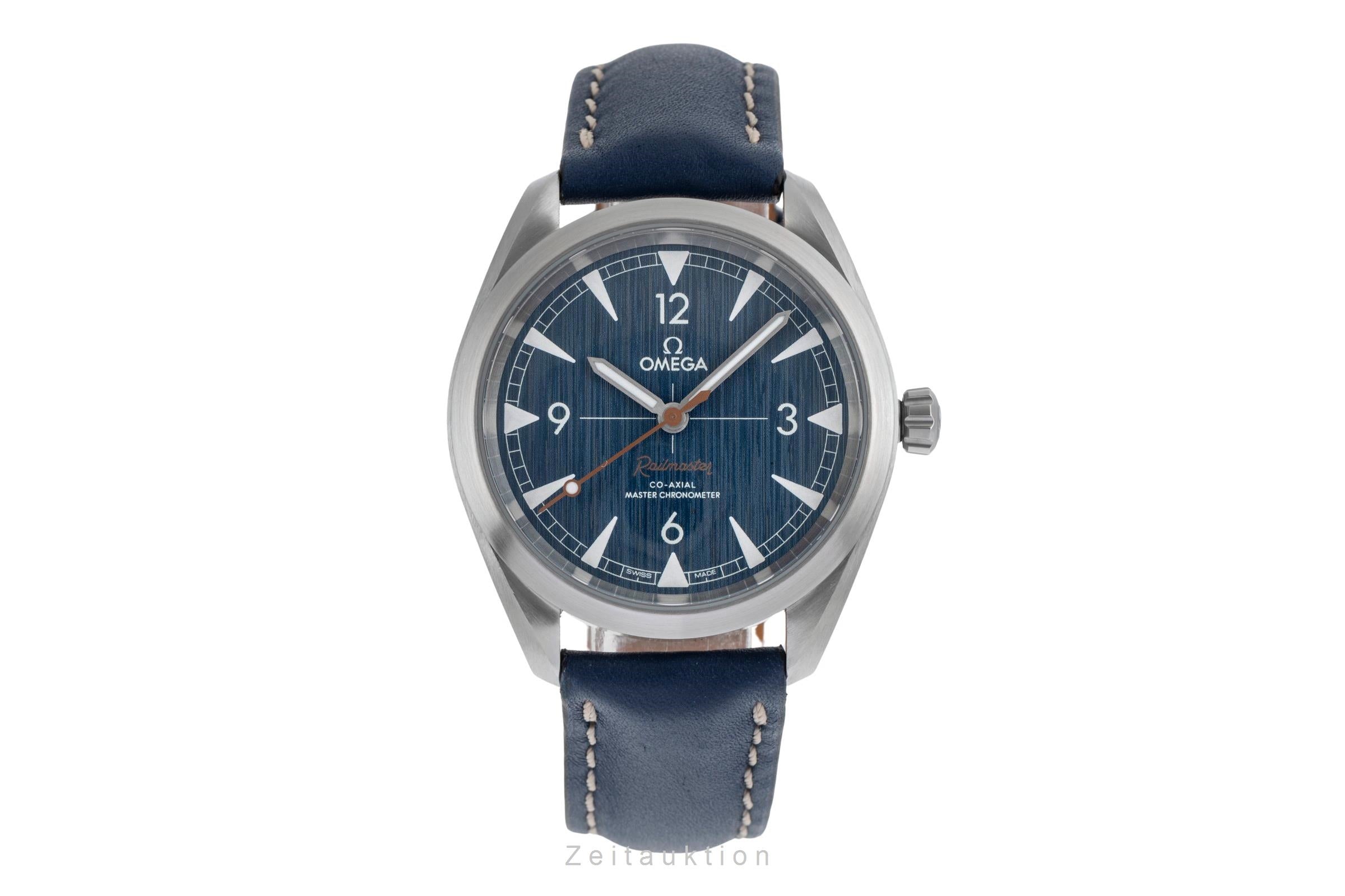 Omega Railmaster acier automatique montre pour hommes 220.12.40.20.03.001  [2504327]