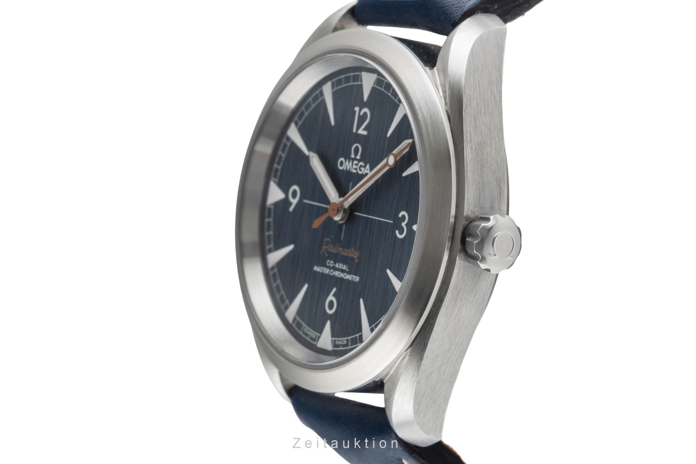 Omega Railmaster acier automatique montre pour hommes 220.12.40.20.03.001  [2504327]