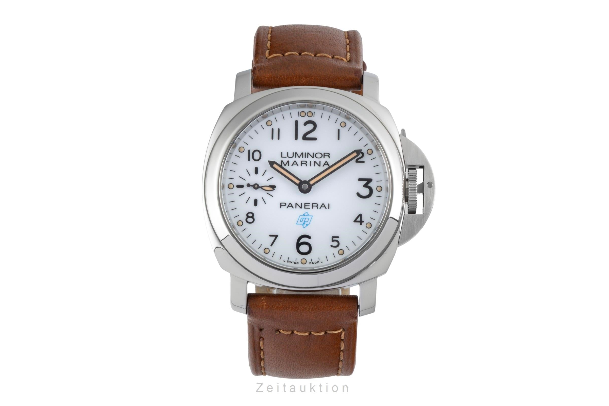 Panerai Luminor Marina acier à remontage manuel montre pour hommes PAM00778 LP: 6200EUR  [2504328]