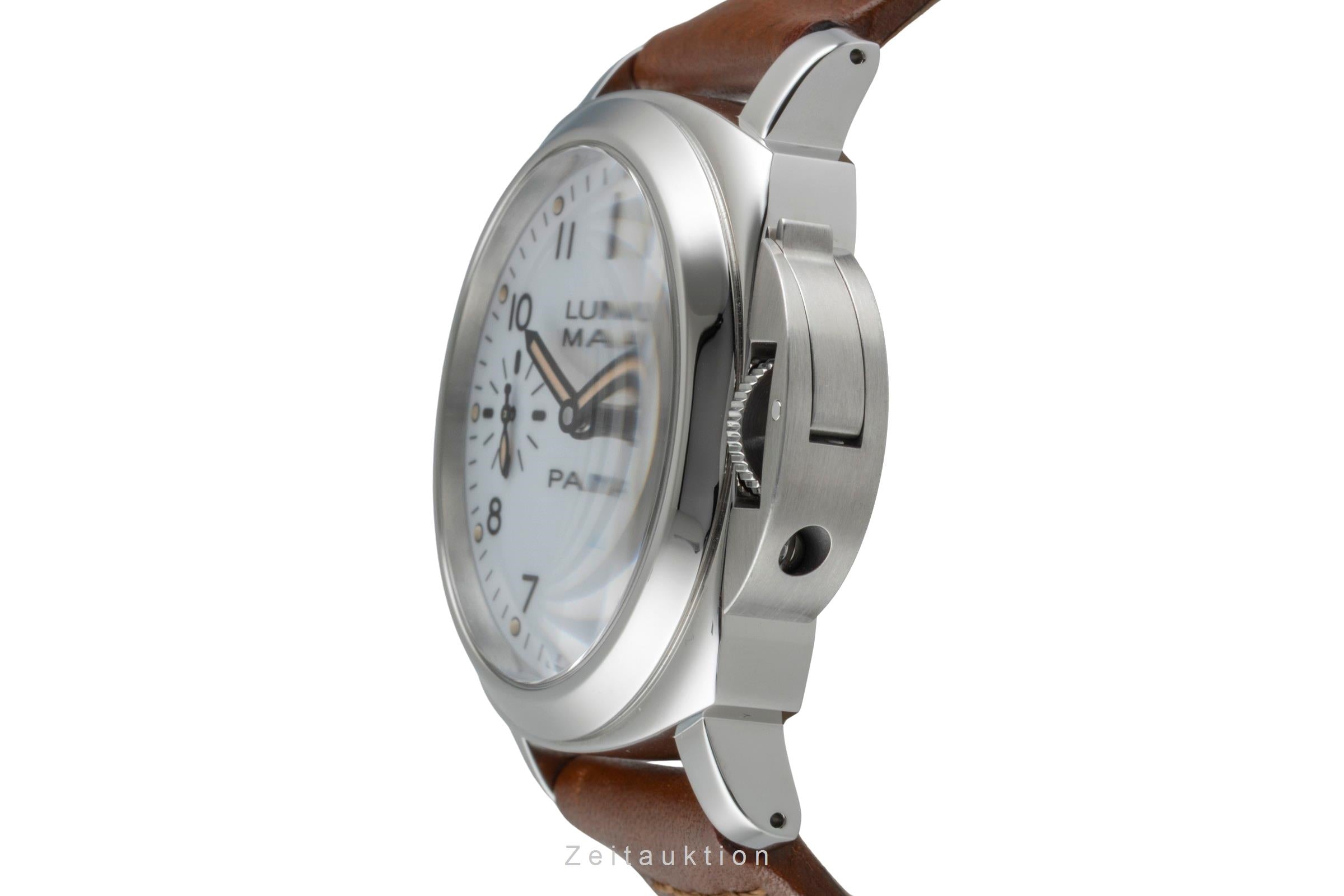 Panerai Luminor Marina acier à remontage manuel montre pour hommes PAM00778 LP: 6200EUR  [2504328]