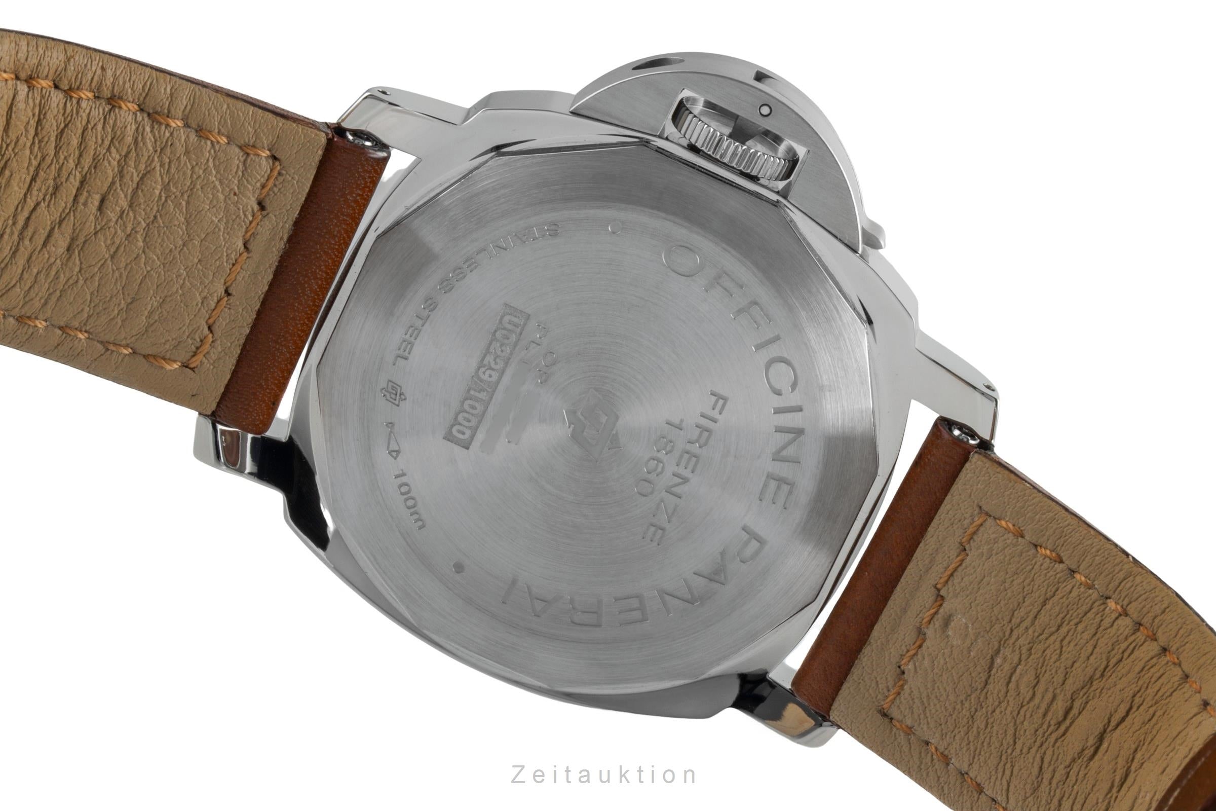 Panerai Luminor Marina acier à remontage manuel montre pour hommes PAM00778 LP: 6200EUR  [2504328]