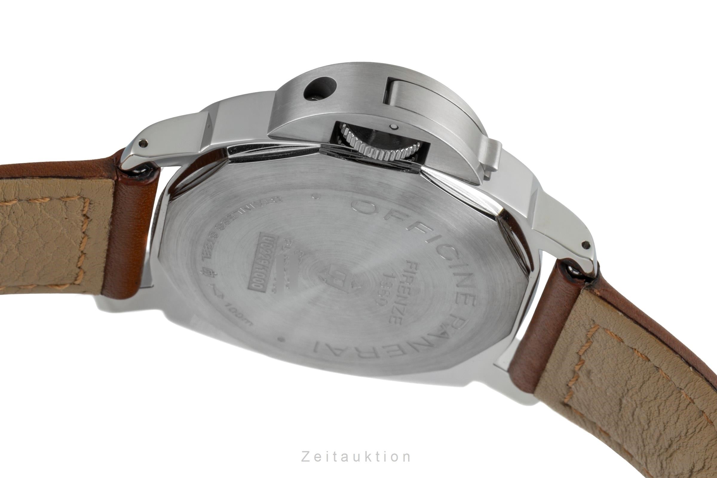 Panerai Luminor Marina acier à remontage manuel montre pour hommes PAM00778 LP: 6200EUR  [2504328]
