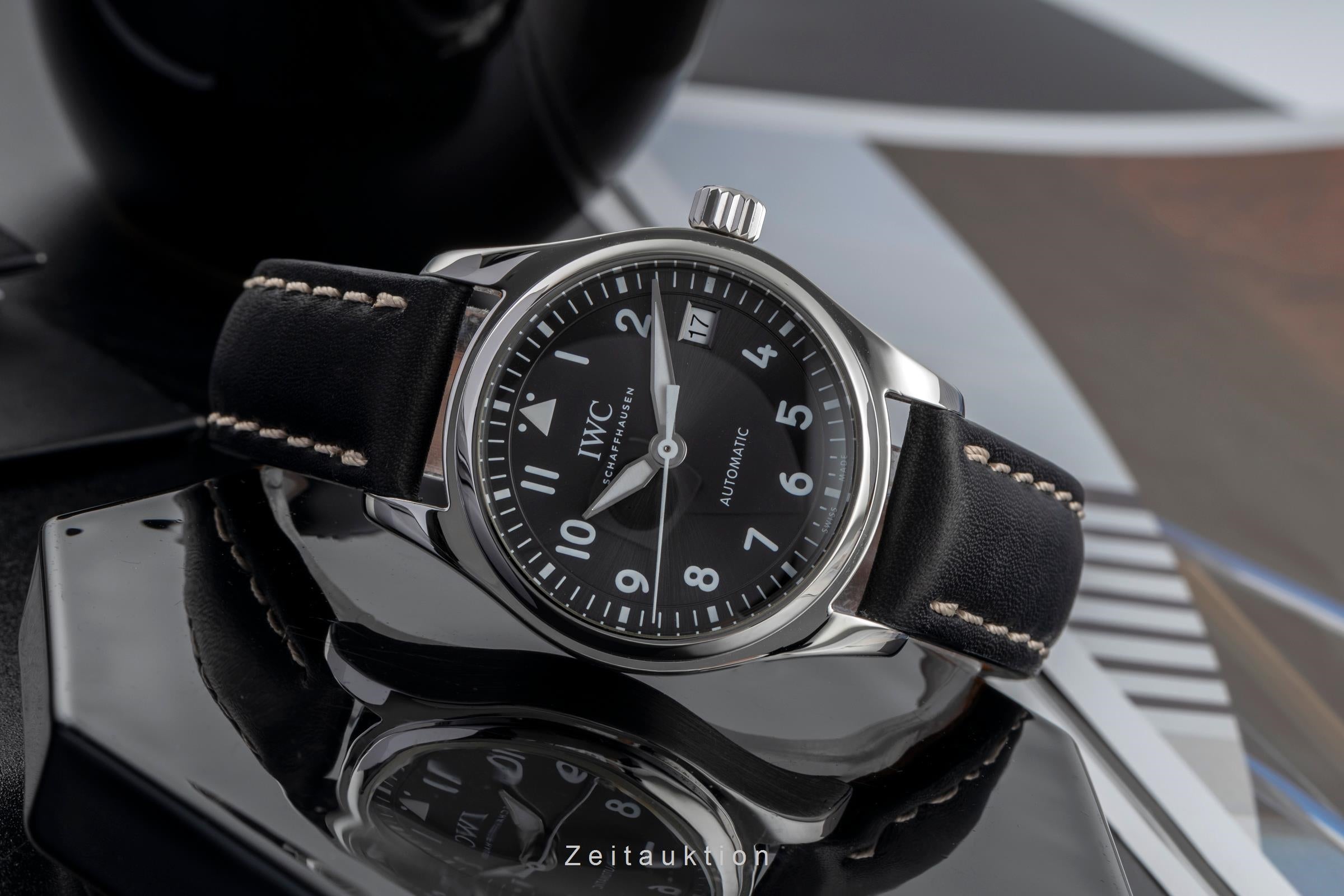 IWC Fliegeruhr acciaio automatismo orologio da uomo IW324001 LP: 5000EUR  [2504329]