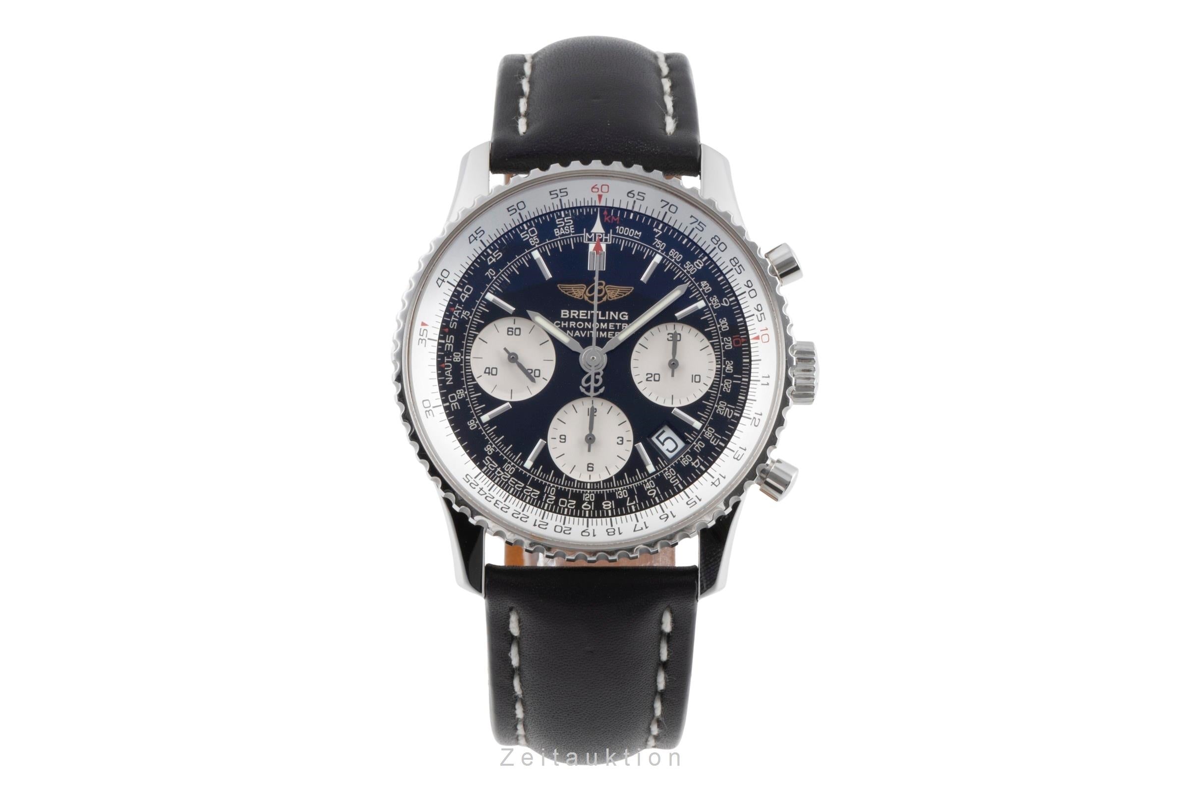 Breitling Navitimer cronografo acciaio automatismo orologio da uomo A23322  [2504332]