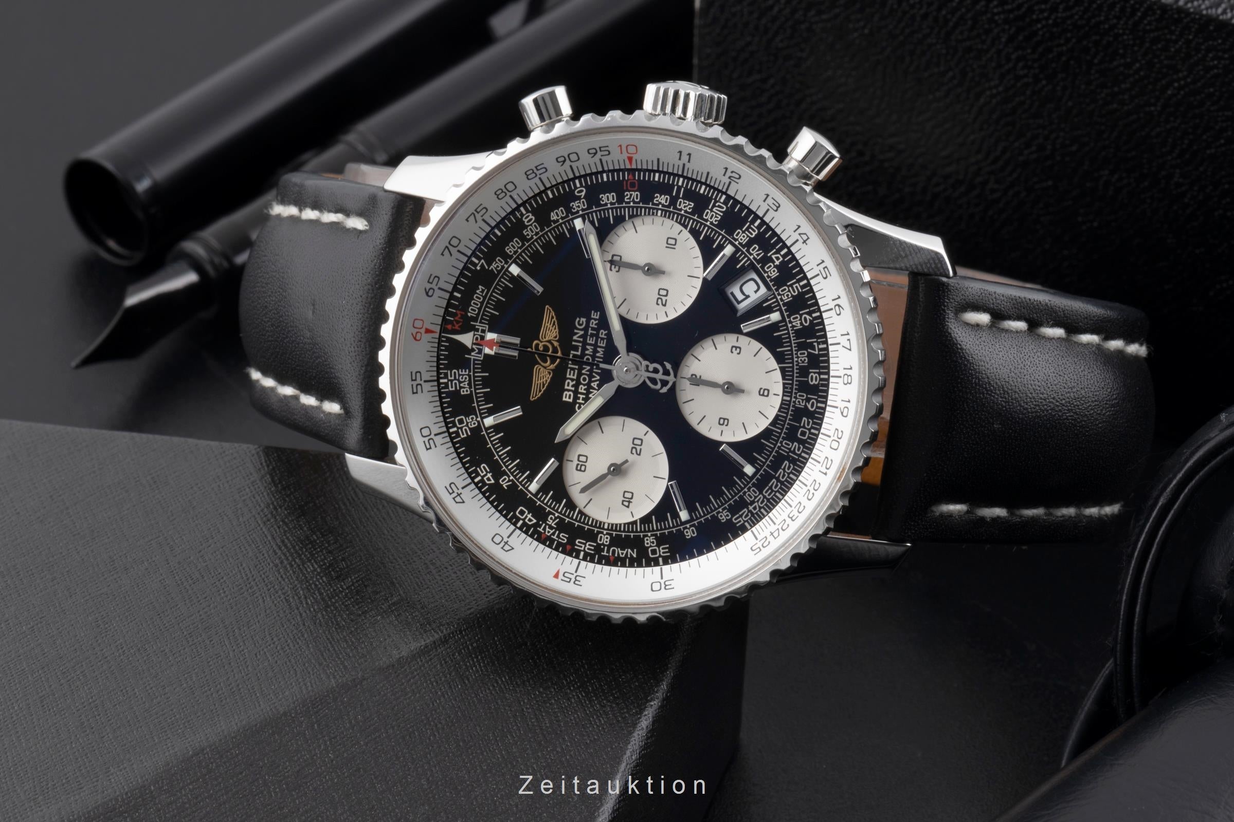 時計 BREITLING NAVITIMER 2300 Breitling Navitimer chronograph steel automatic Kal. B22 Ref
