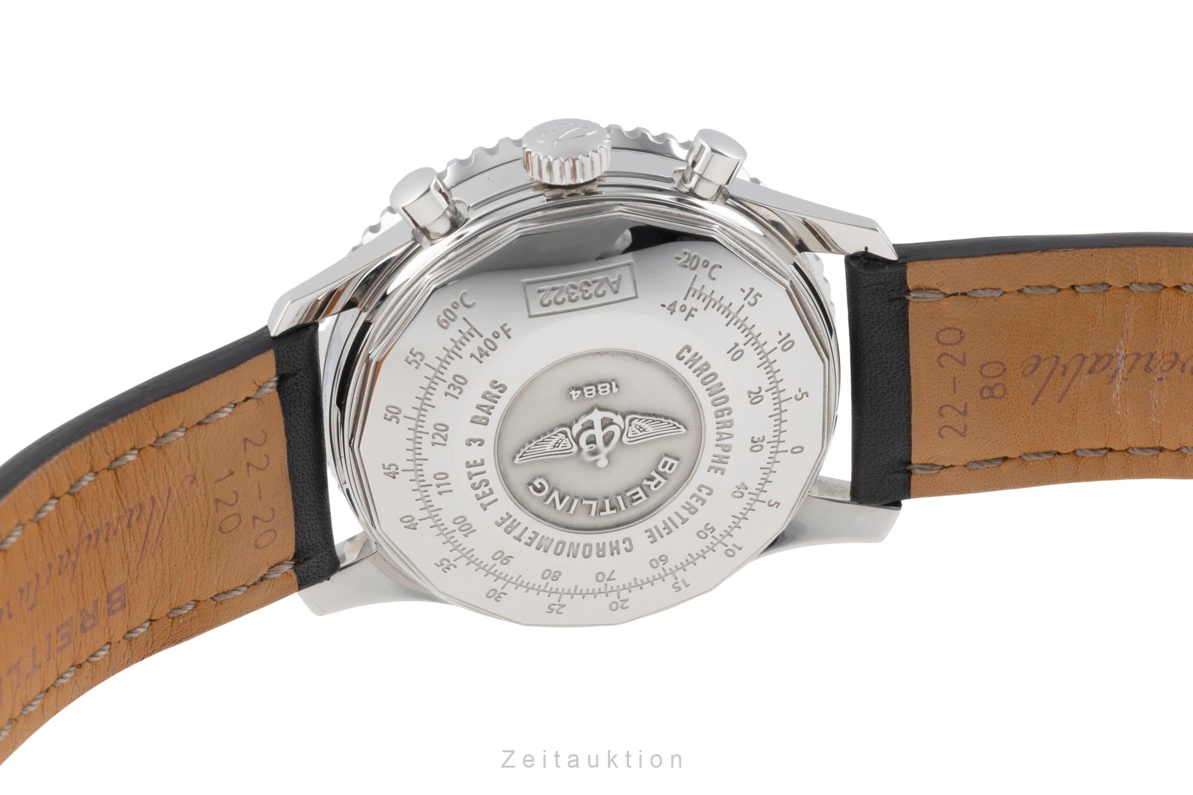 Breitling Navitimer chronograph steel automatic Kal. B22 Ref