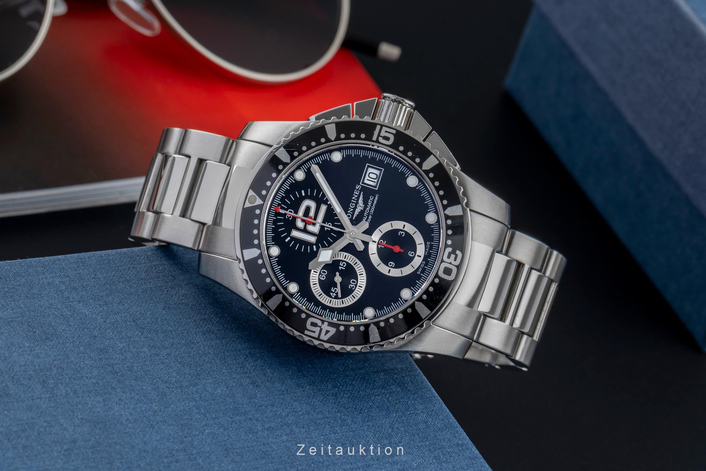 時計 LONGINES Hydro Conquest Chronograph Longines Hydro Conquest chronograph steel automatic Kal